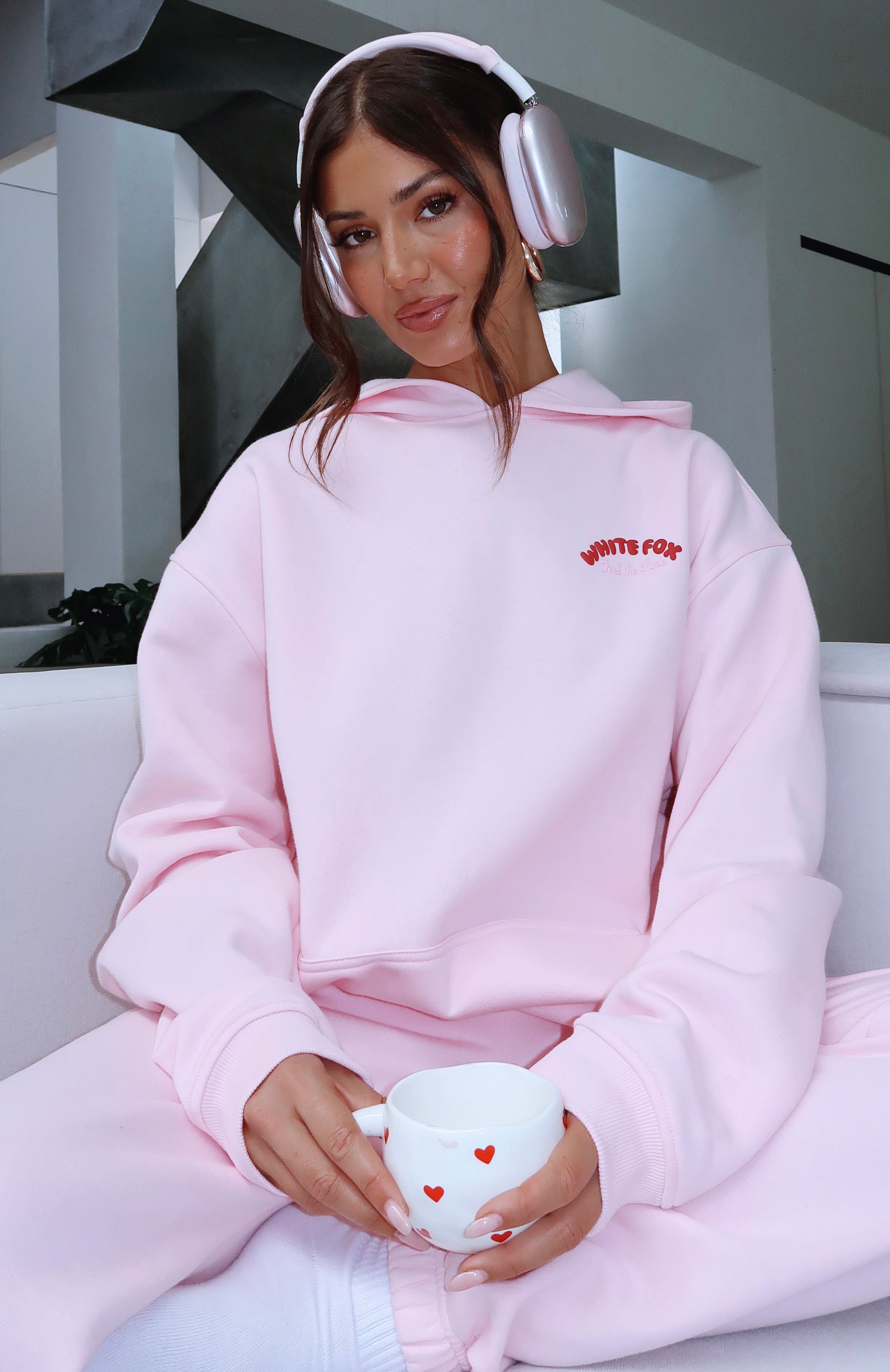 Ultimate Love Me Tender Oversized Hoodie - Soft Pink