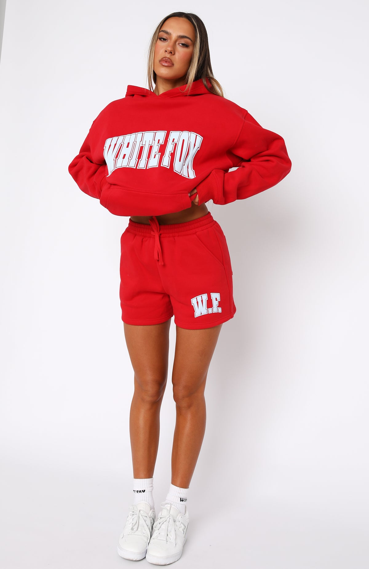 Premium Decade Classics Varsity Lounge Shorts - Ultimate Comfort in Red