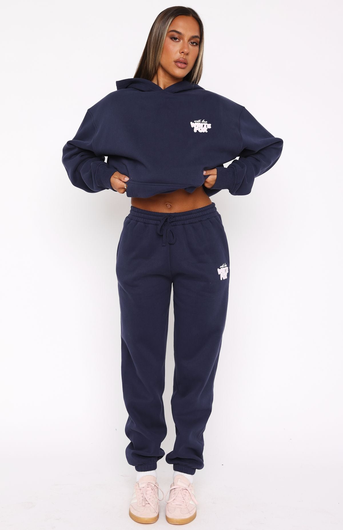 Ultimate Comfort With Love Always Sweatpants - Navy