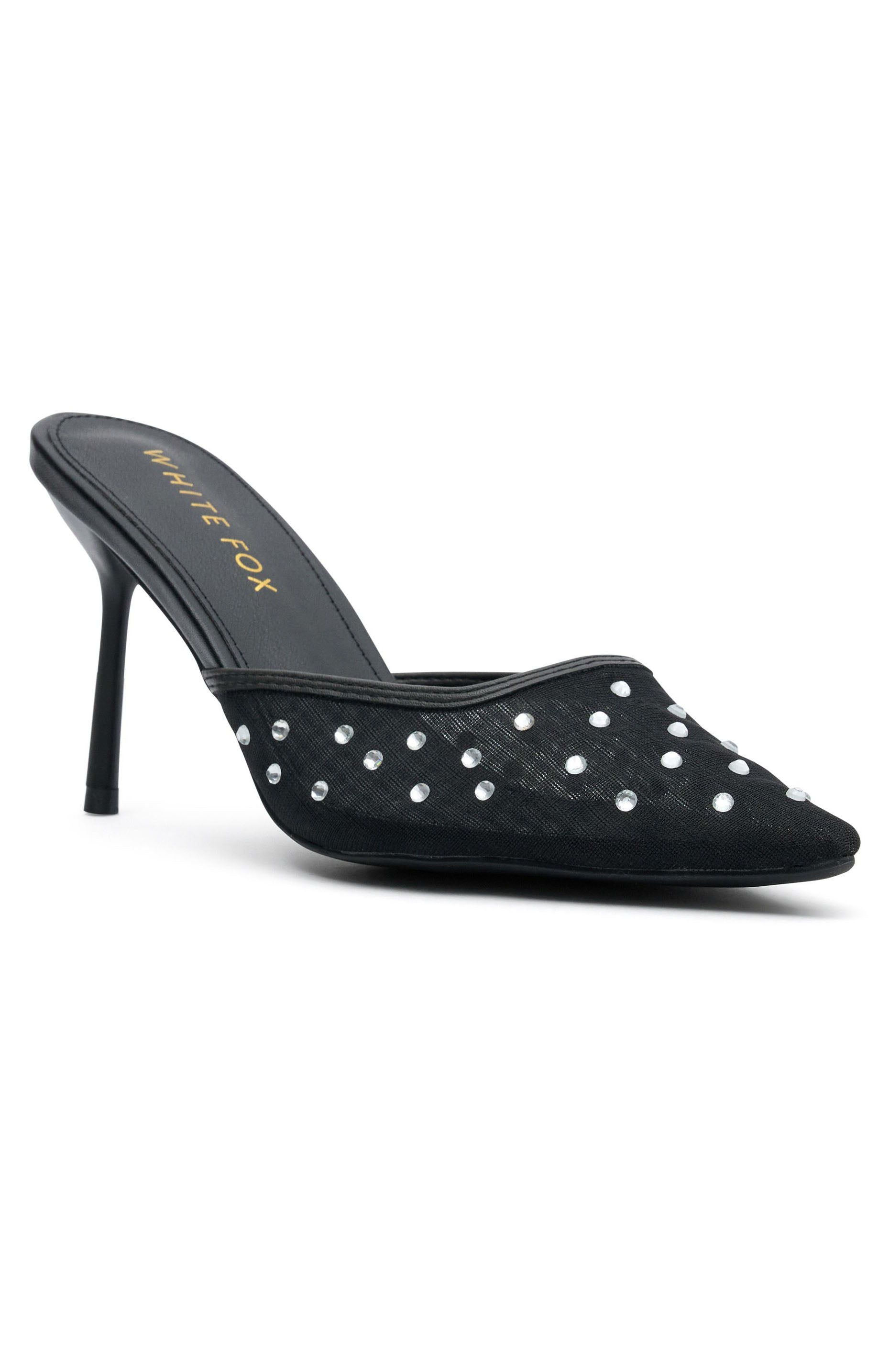 Ultimate Festive Stiletto Heels - Black