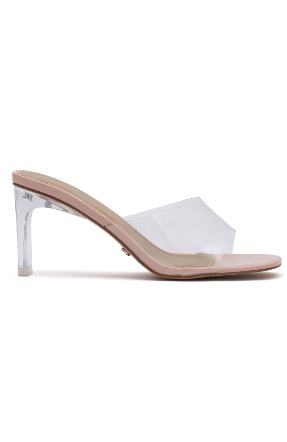 Premium Celeste Mules - Clear Elegance