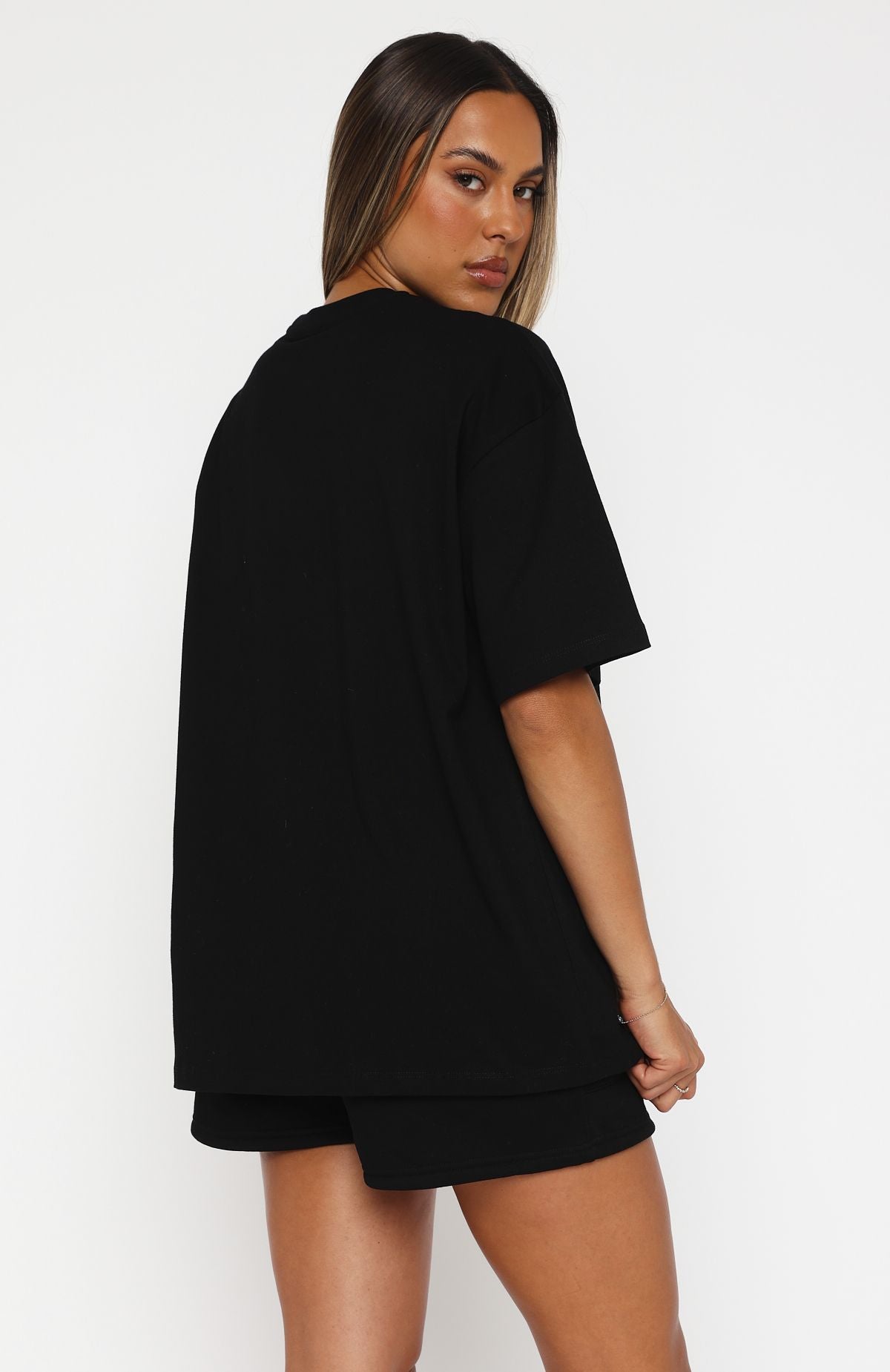 Ultimate Offstage Oversized Tee - Premium Onyx Black