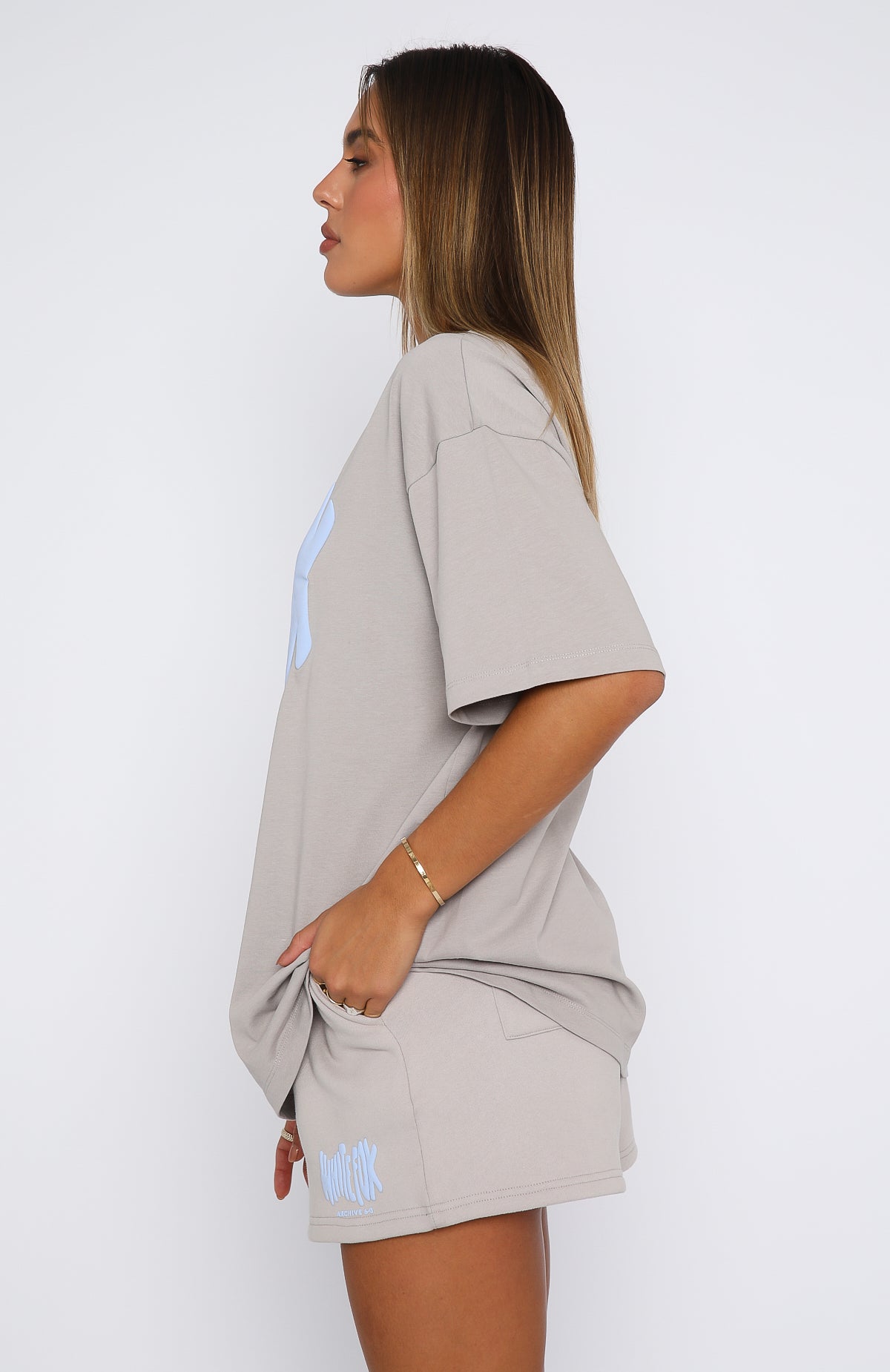 Premium Archive 6.0 Oversized Cotton Tee in Dove