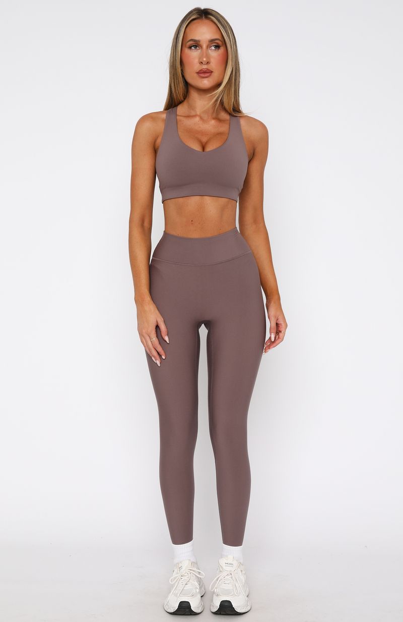 Premium High Waisted Cocoa Leggings - Ultimate Comfort & Style