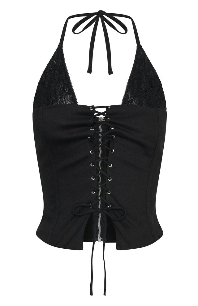 Ultimate After Party Bustier - Black