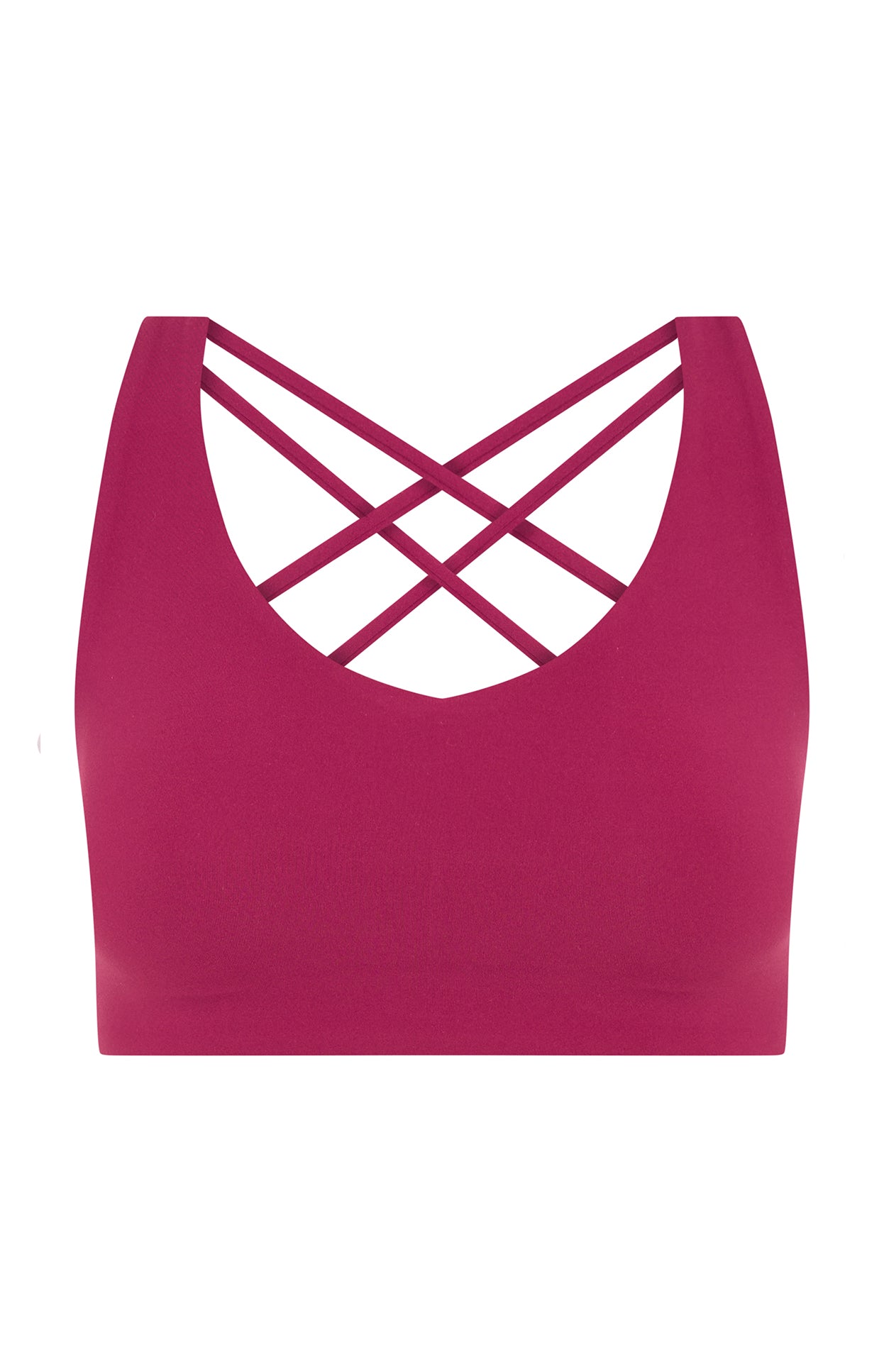 Ultimate Stamina High Support Sports Bra - Berry