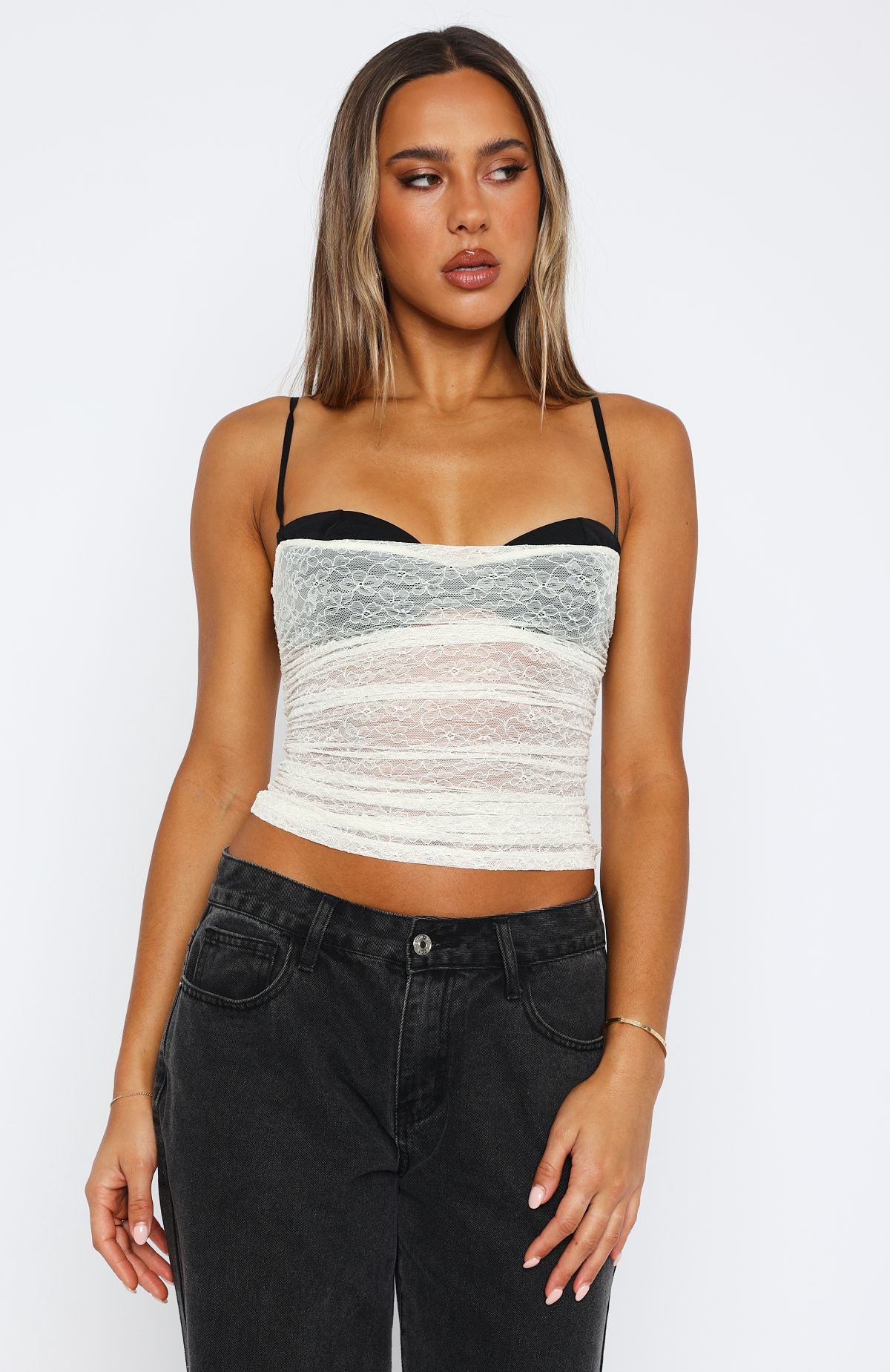 Ultimate Elegance To My Heart Bustier White
