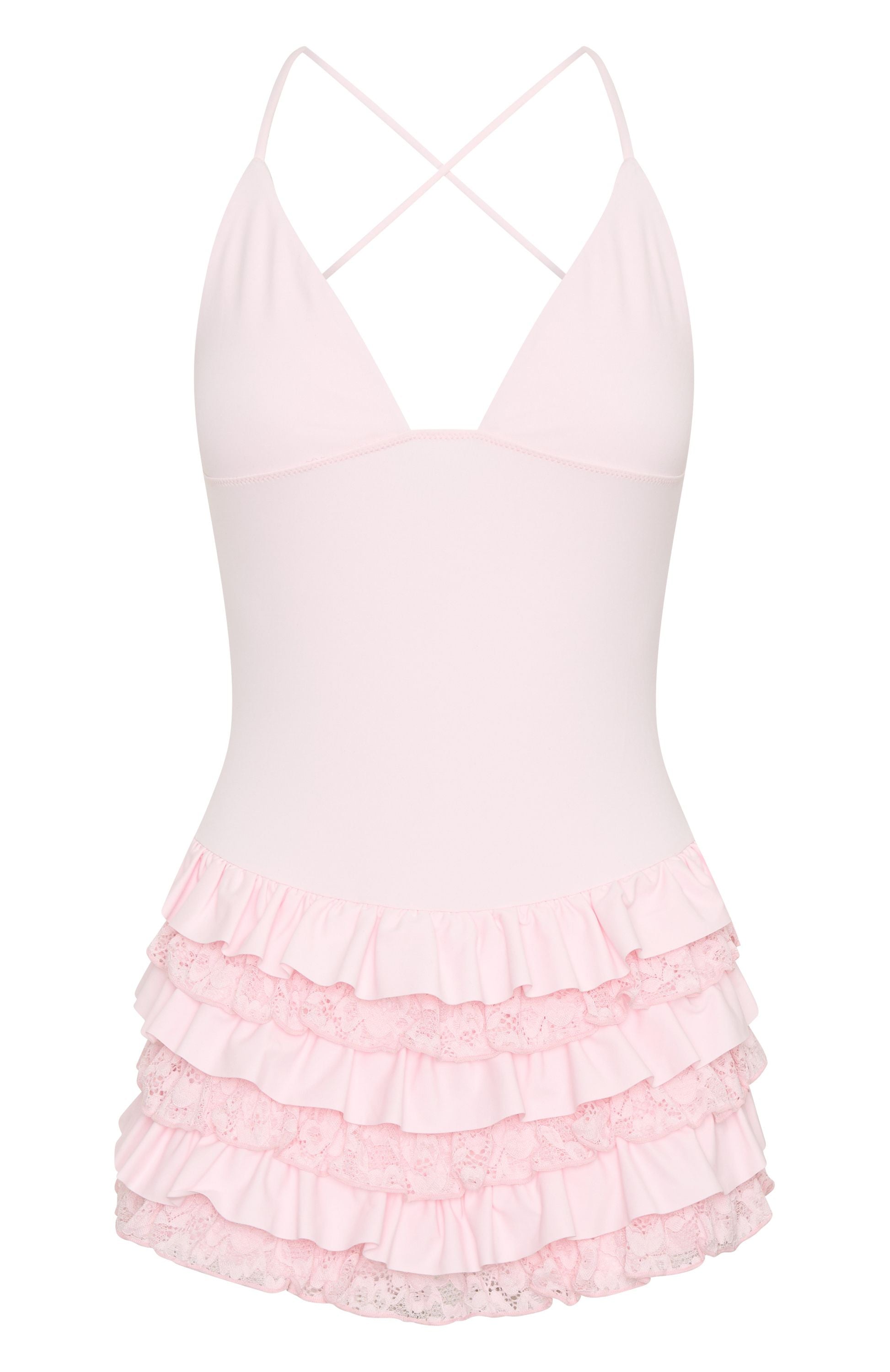 Ultimate Dream Of Me Playsuit - Baby Pink