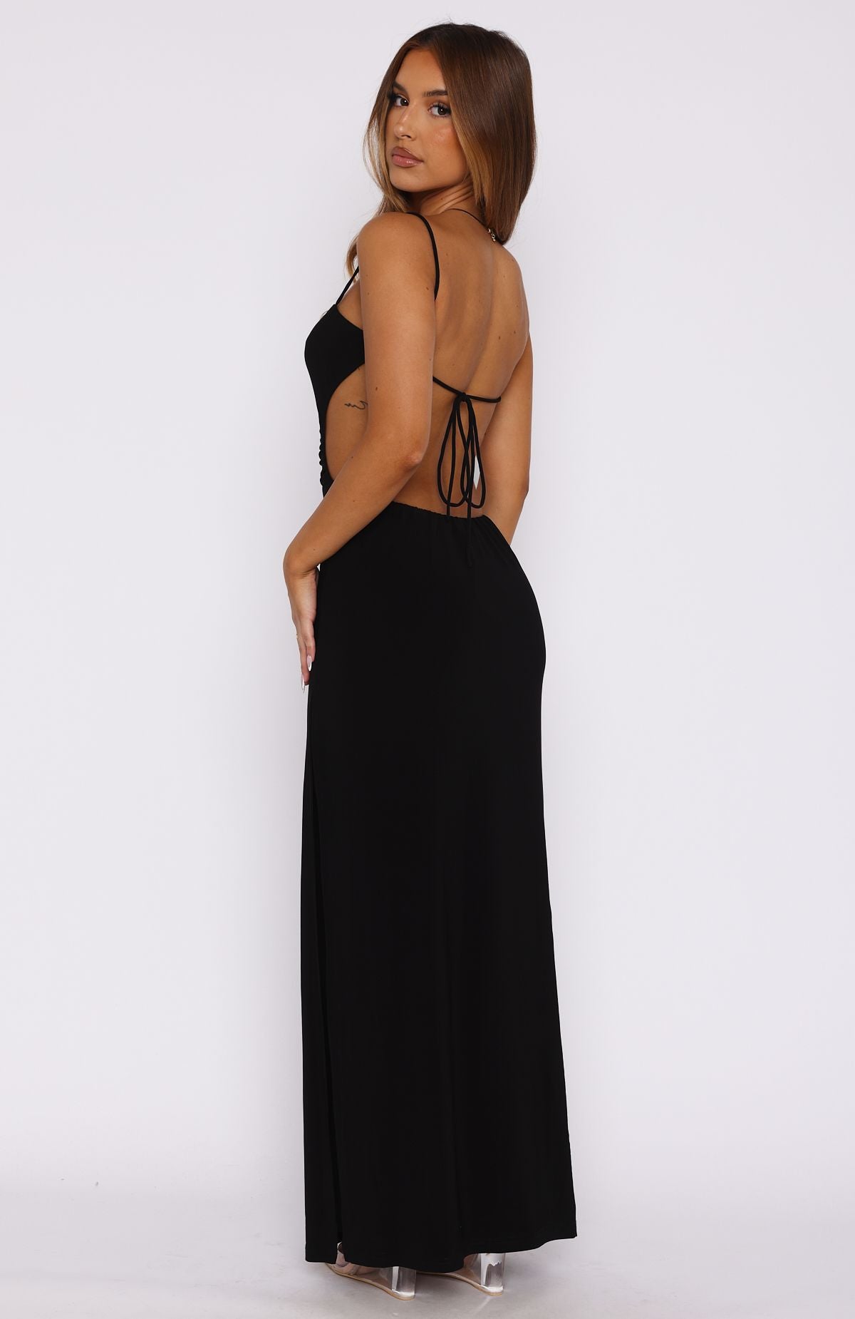 Ultimate Summer Maxi Dress - Premium Black