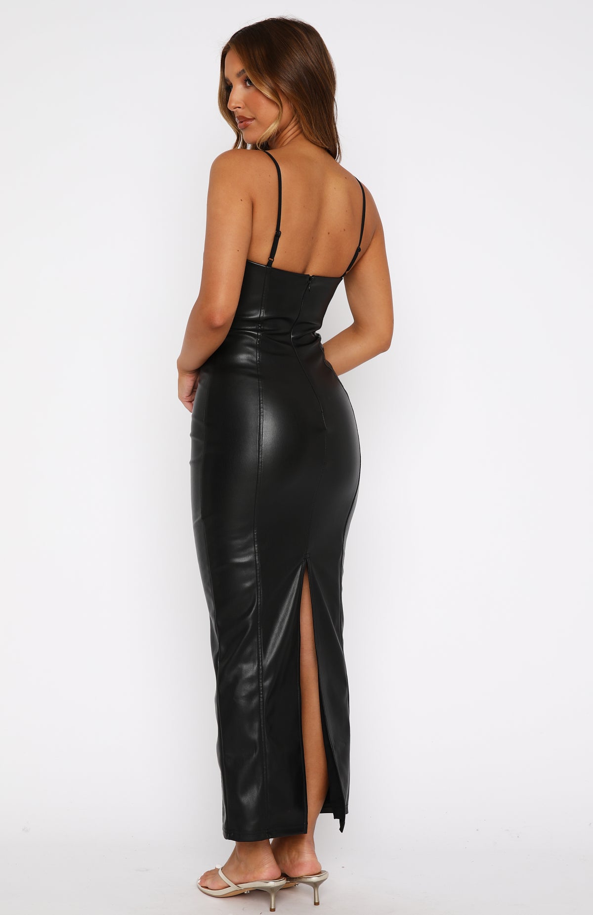 Ultimate Forever Wanting Midi Dress - Premium Black