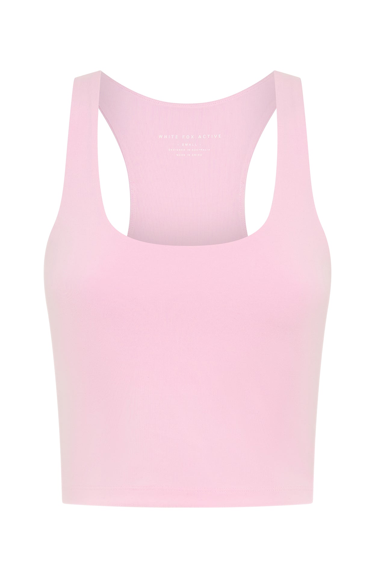 Ultimate Work It Out Crop - Ballet Pink