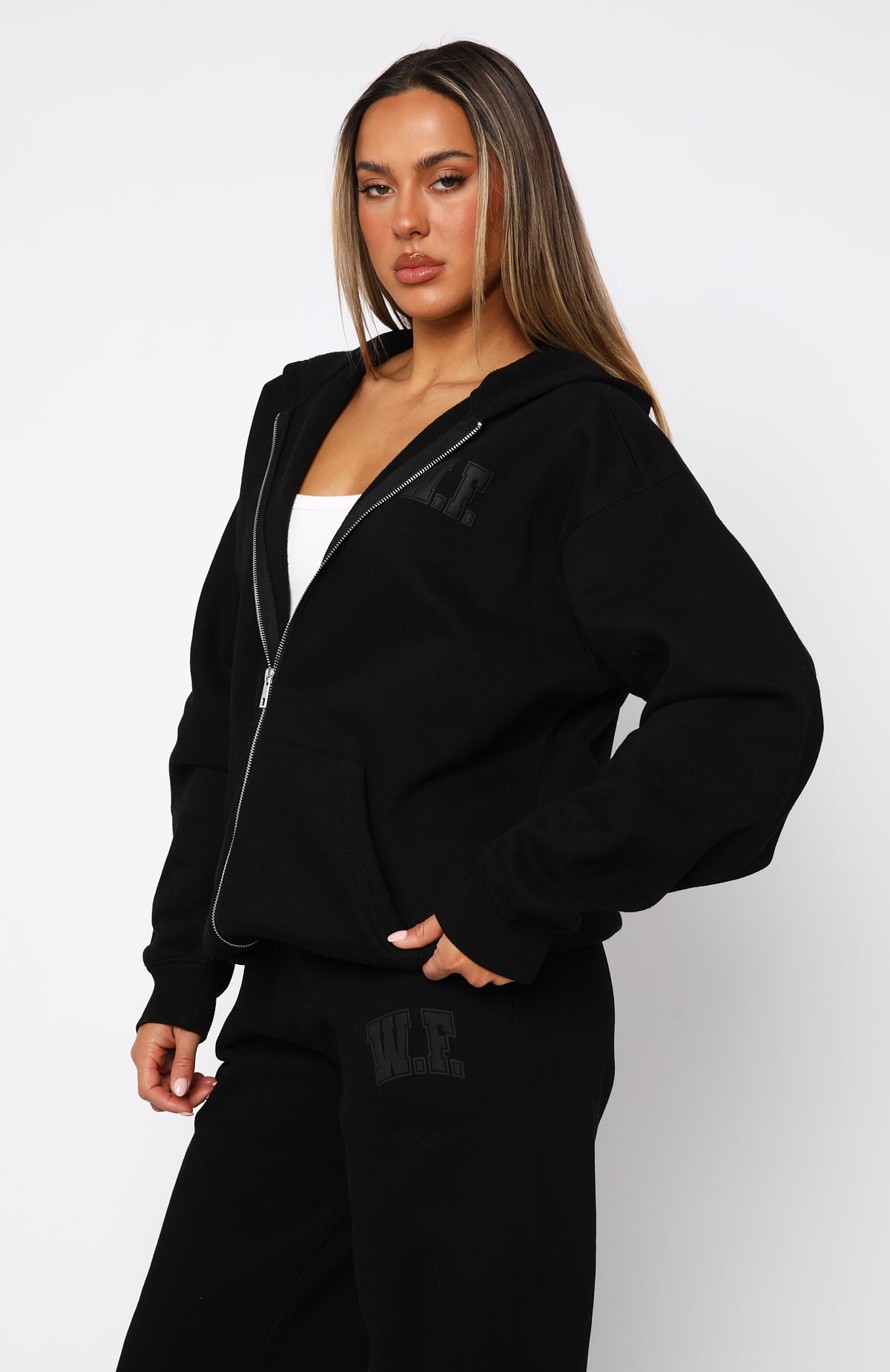 Ultimate Decade Classics Varsity Zip Hoodie - Black