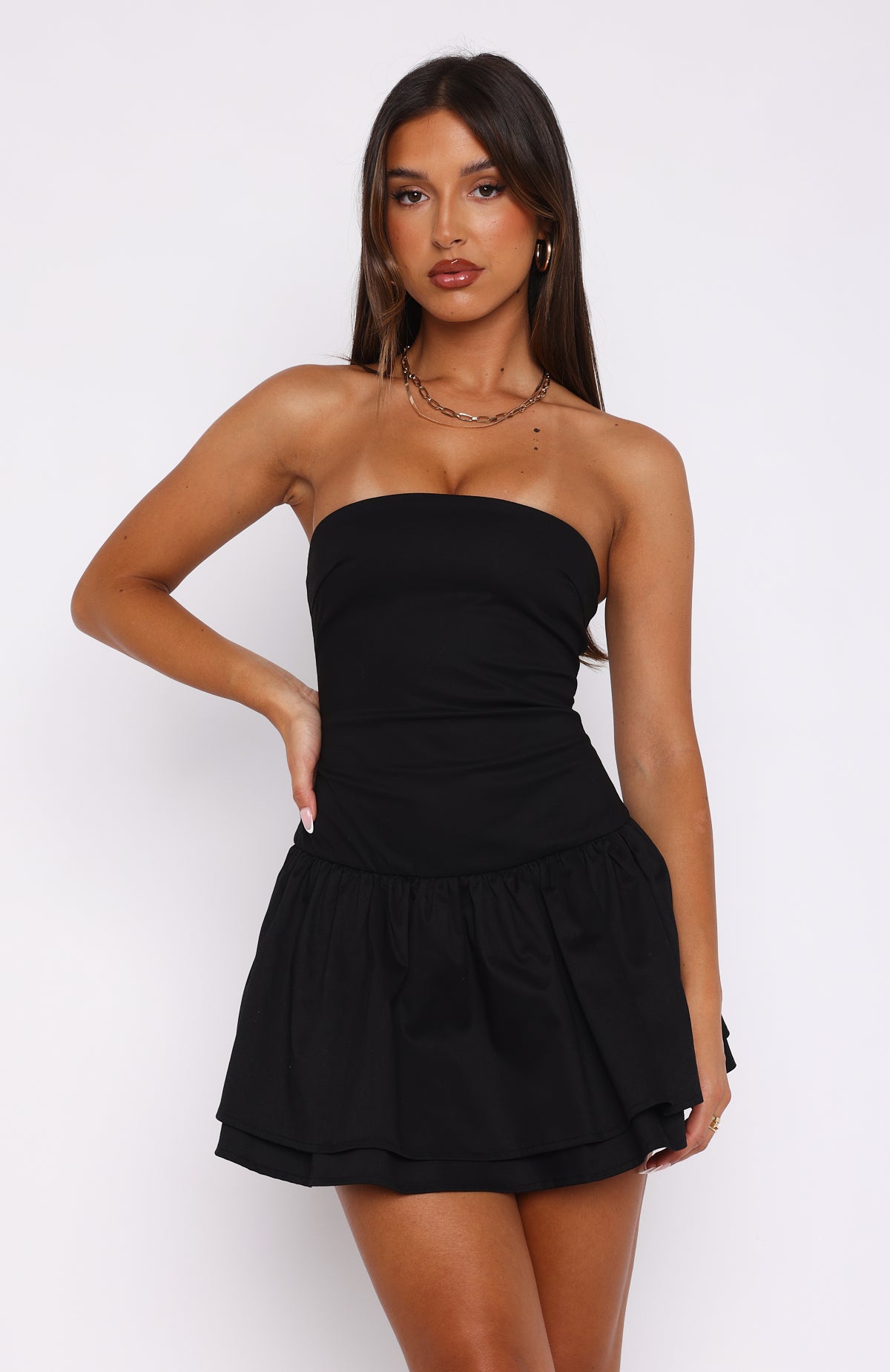 Ultimate Early Hours Mini Dress - Black