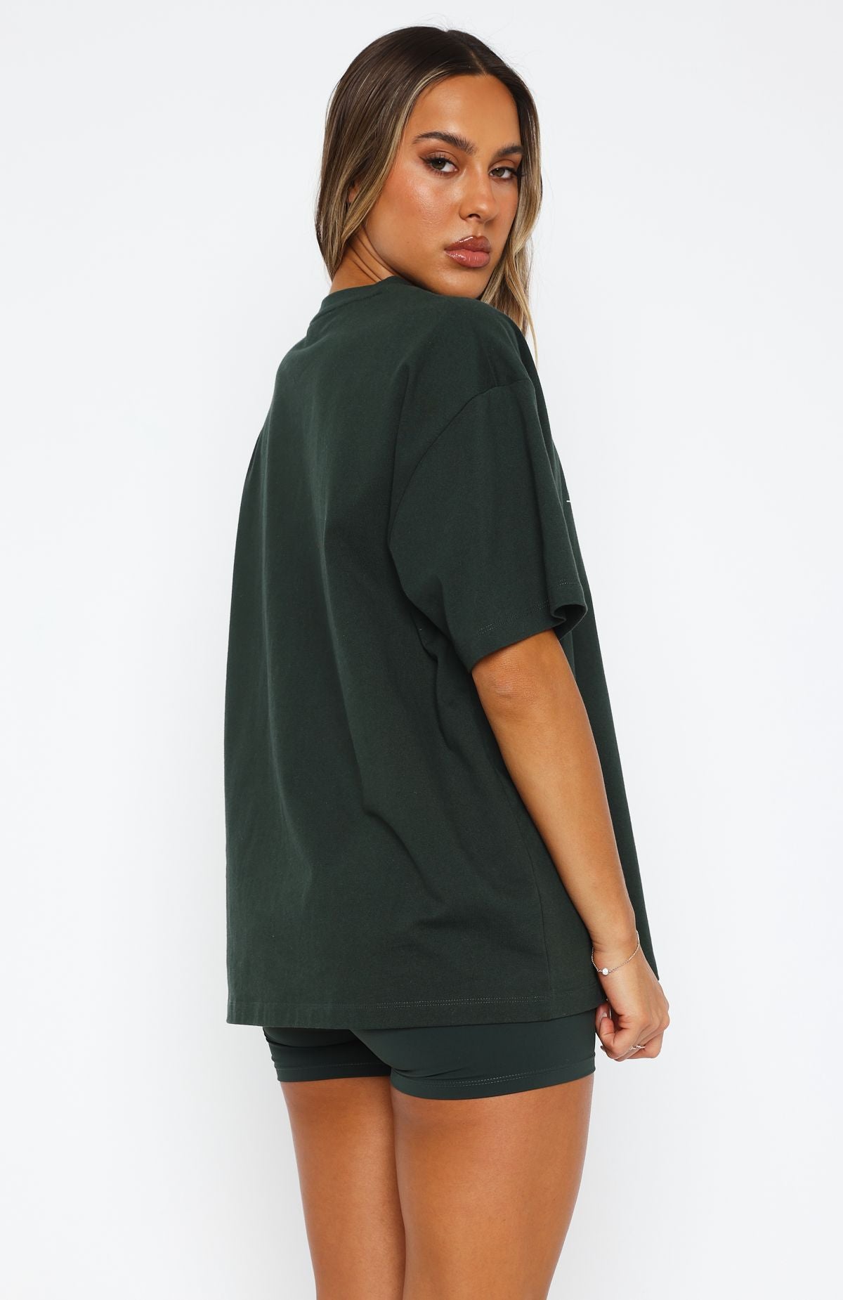 Premium That Island Time Oversized Tee - Dark Green | Ultimate Comfort & Style