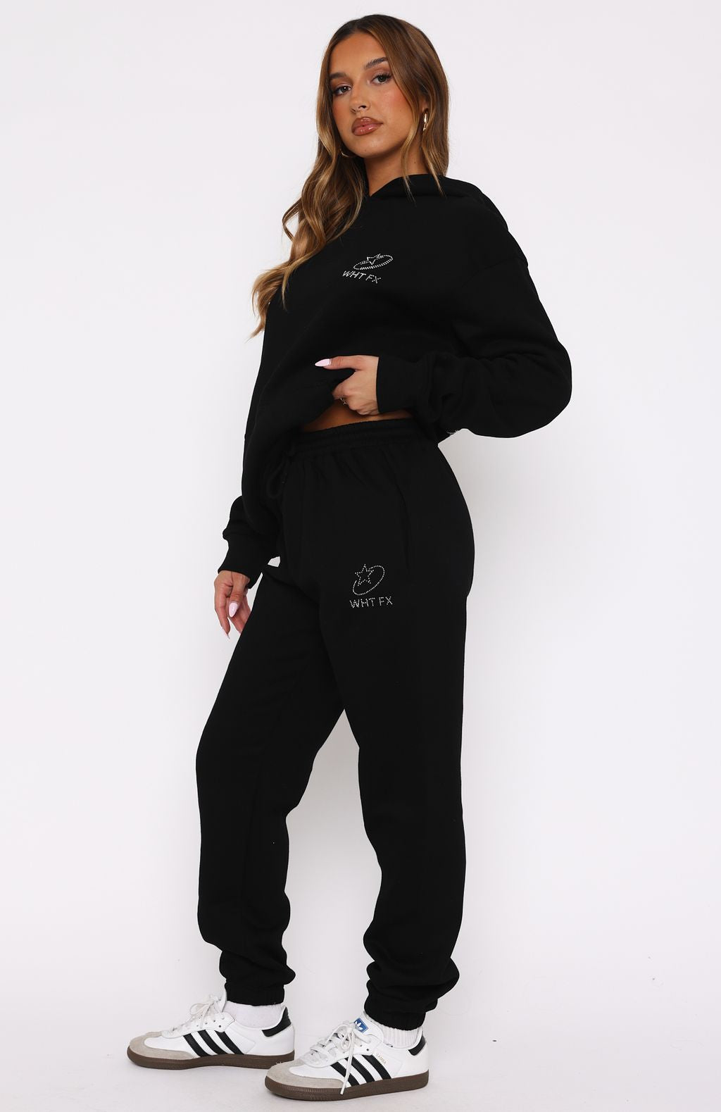 Ultimate Comfort Shine Sweatpants - Black