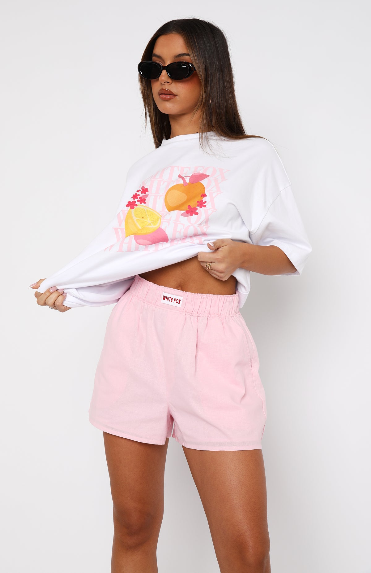 Ultimate Comfort Pink Love Shorts