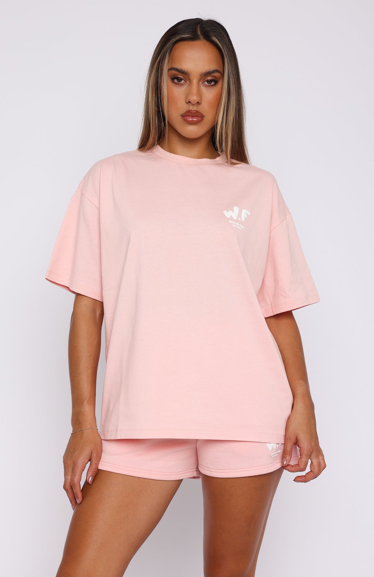 Ultimate Comfort Oversized Tee - Soft Pink