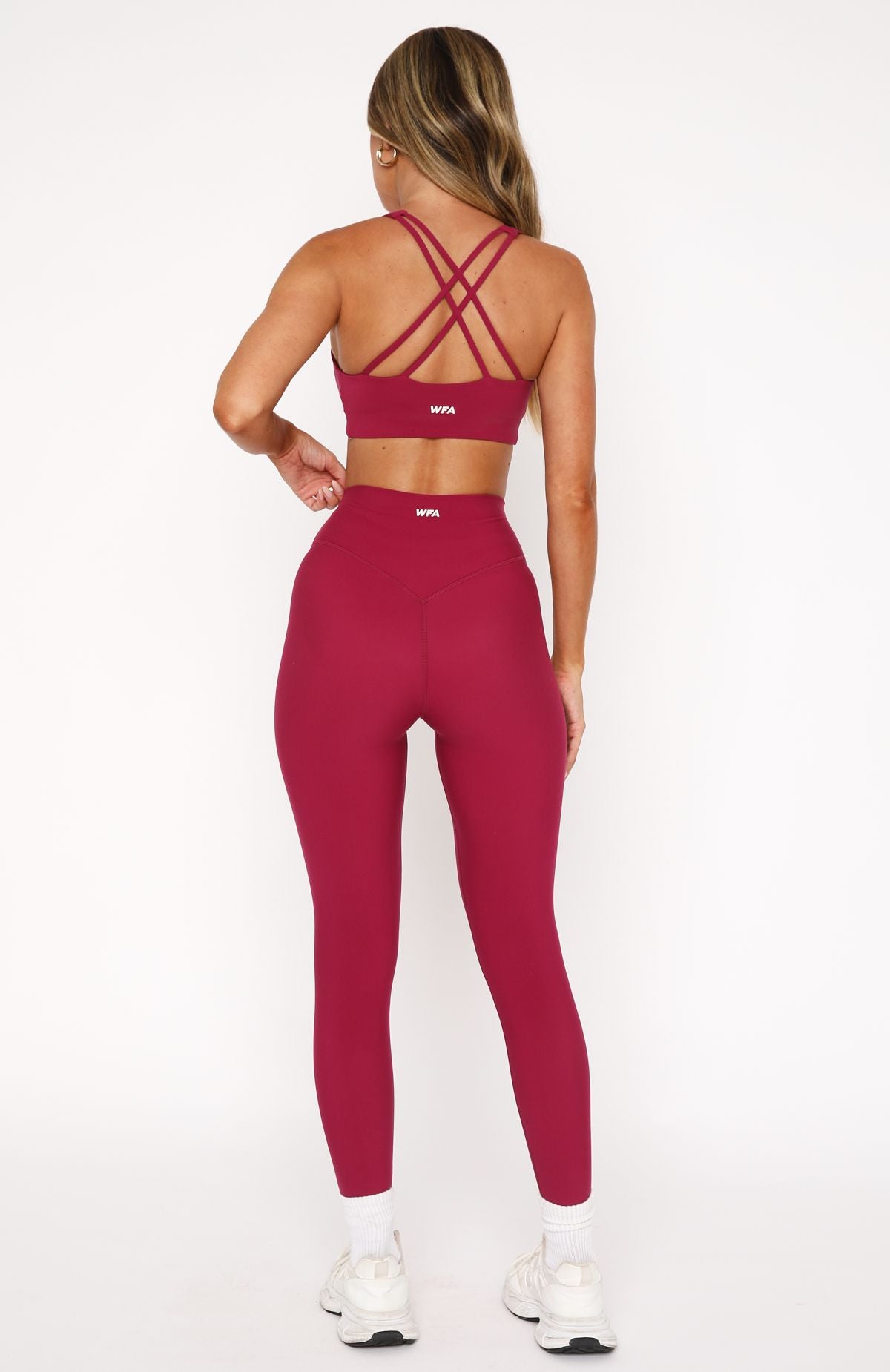 Ultimate Go Getter High Waisted Leggings - Berry