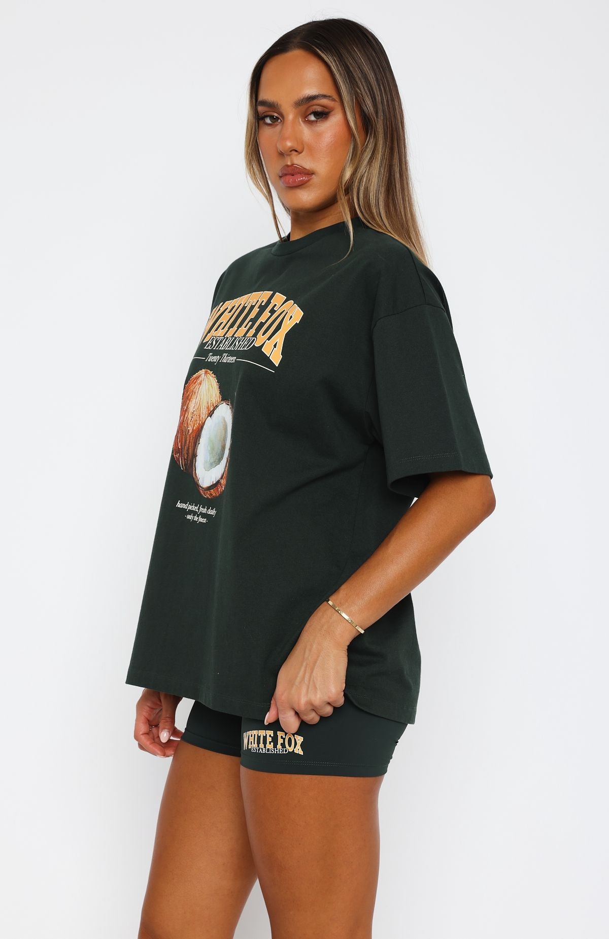 Premium That Island Time Oversized Tee - Dark Green | Ultimate Comfort & Style