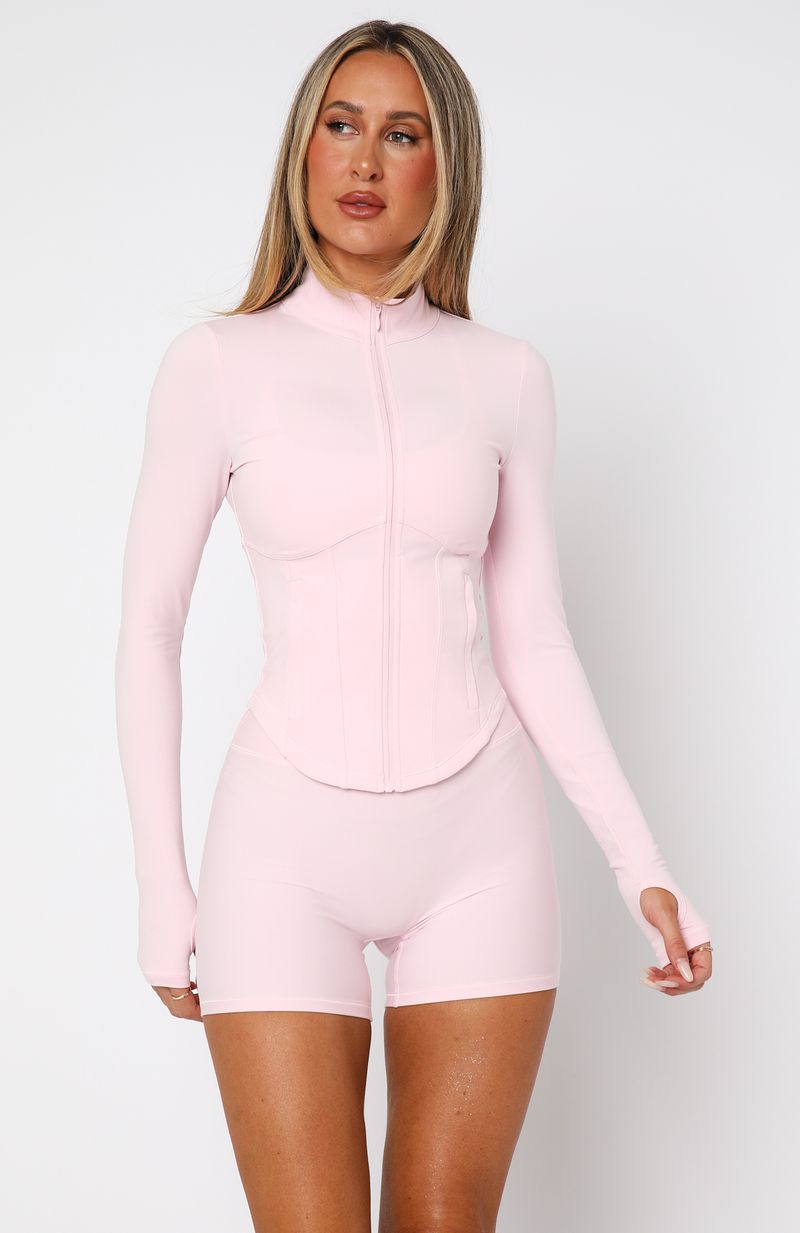 Ultimate Kickoff Jacket - Ballet Pink | Premium Activewear