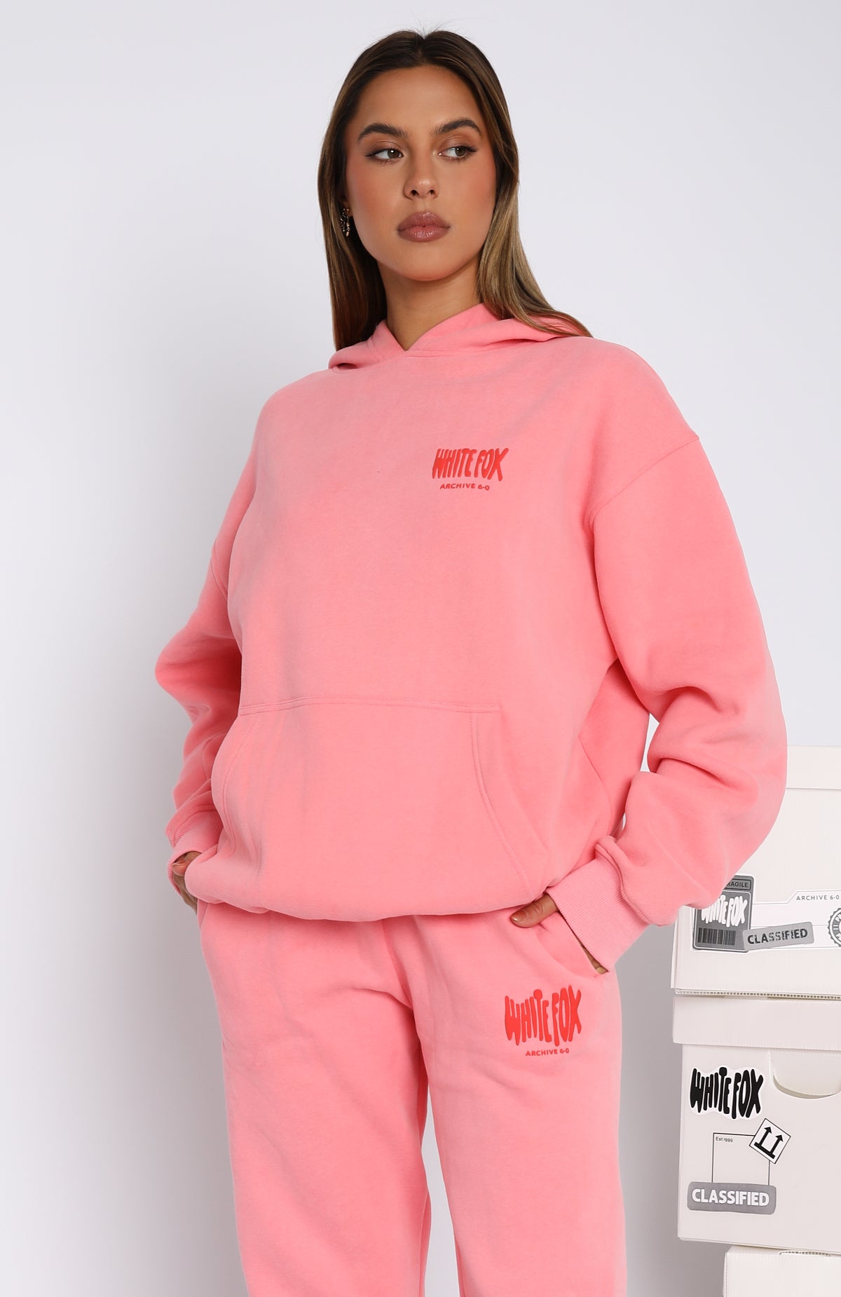 Premium Archive 6.0 Oversized Hoodie - Melon Comfort