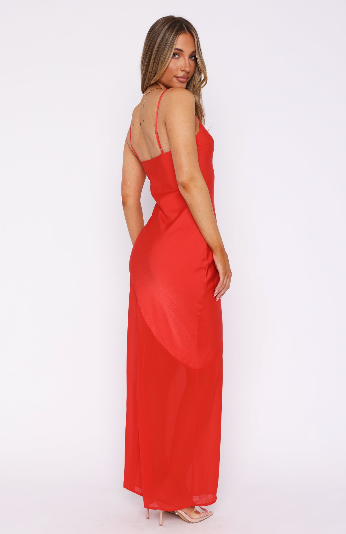 Elegance Redefined: Shout Louder Maxi Dress in Premium Red