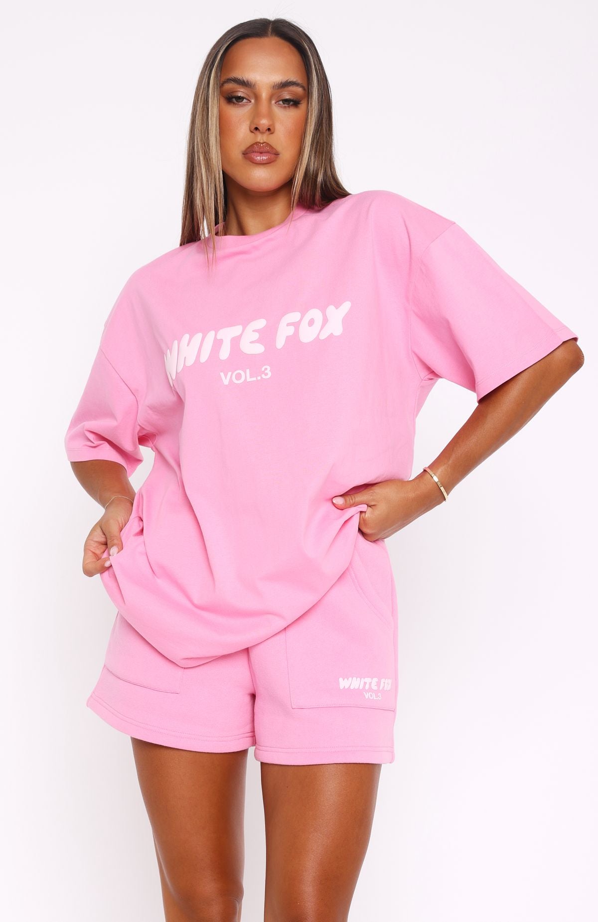 Premium Offstage Oversized Tee - Bubblegum Bliss