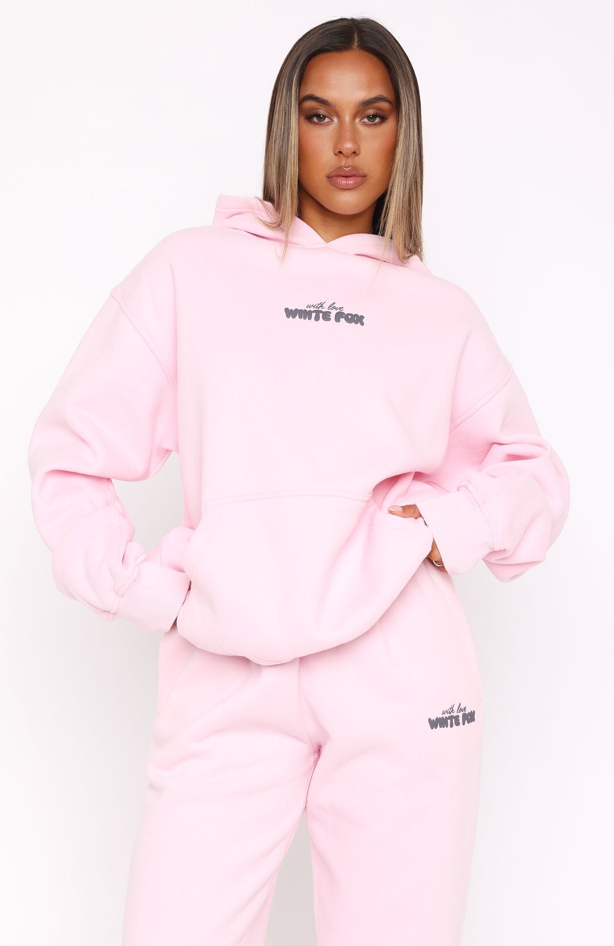 Premium With Love In The Moment Oversized Hoodie - Ultimate Comfort in Pink