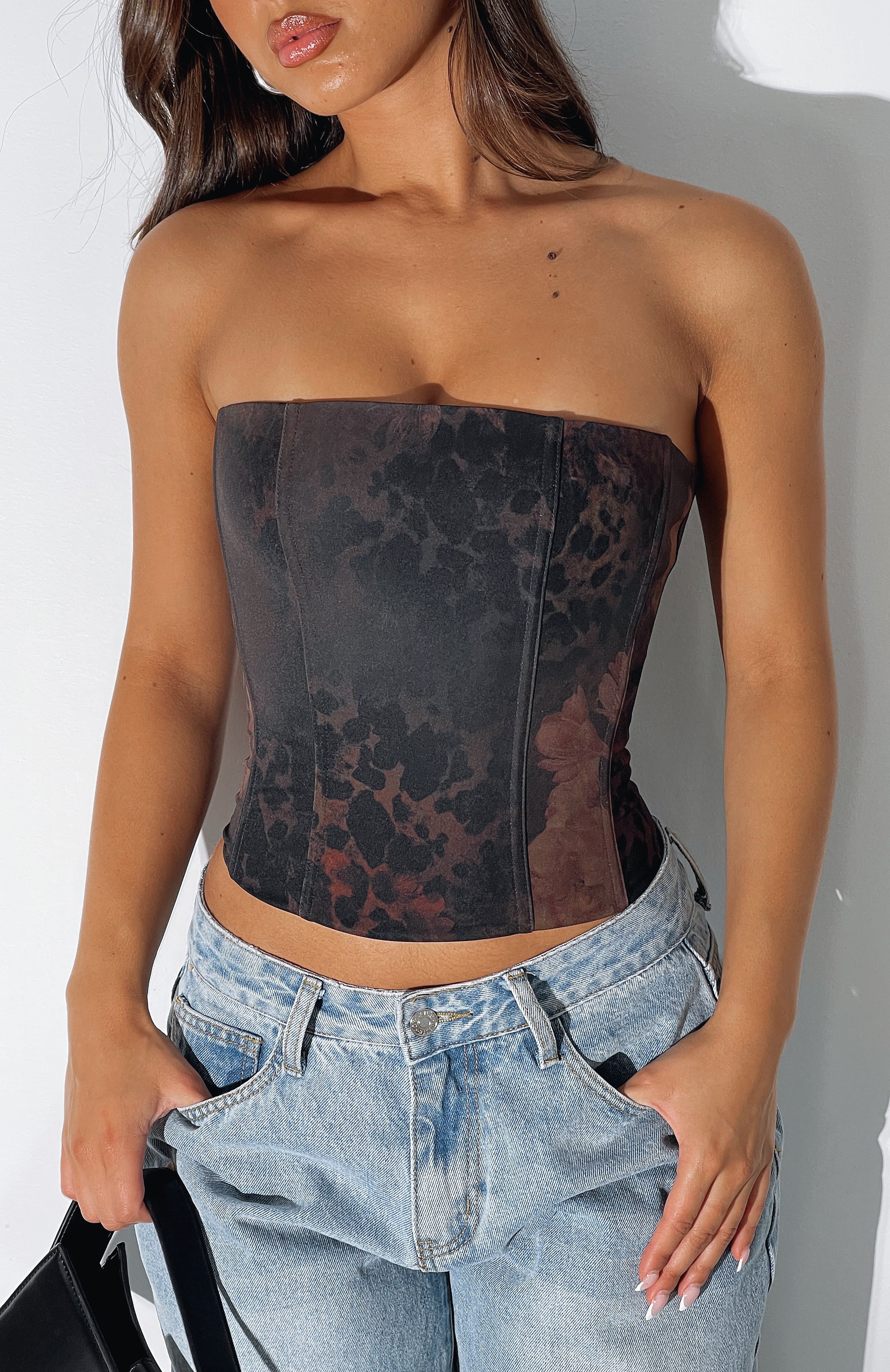 Ultimate All The Small Things Bustier in Deep Chocolate