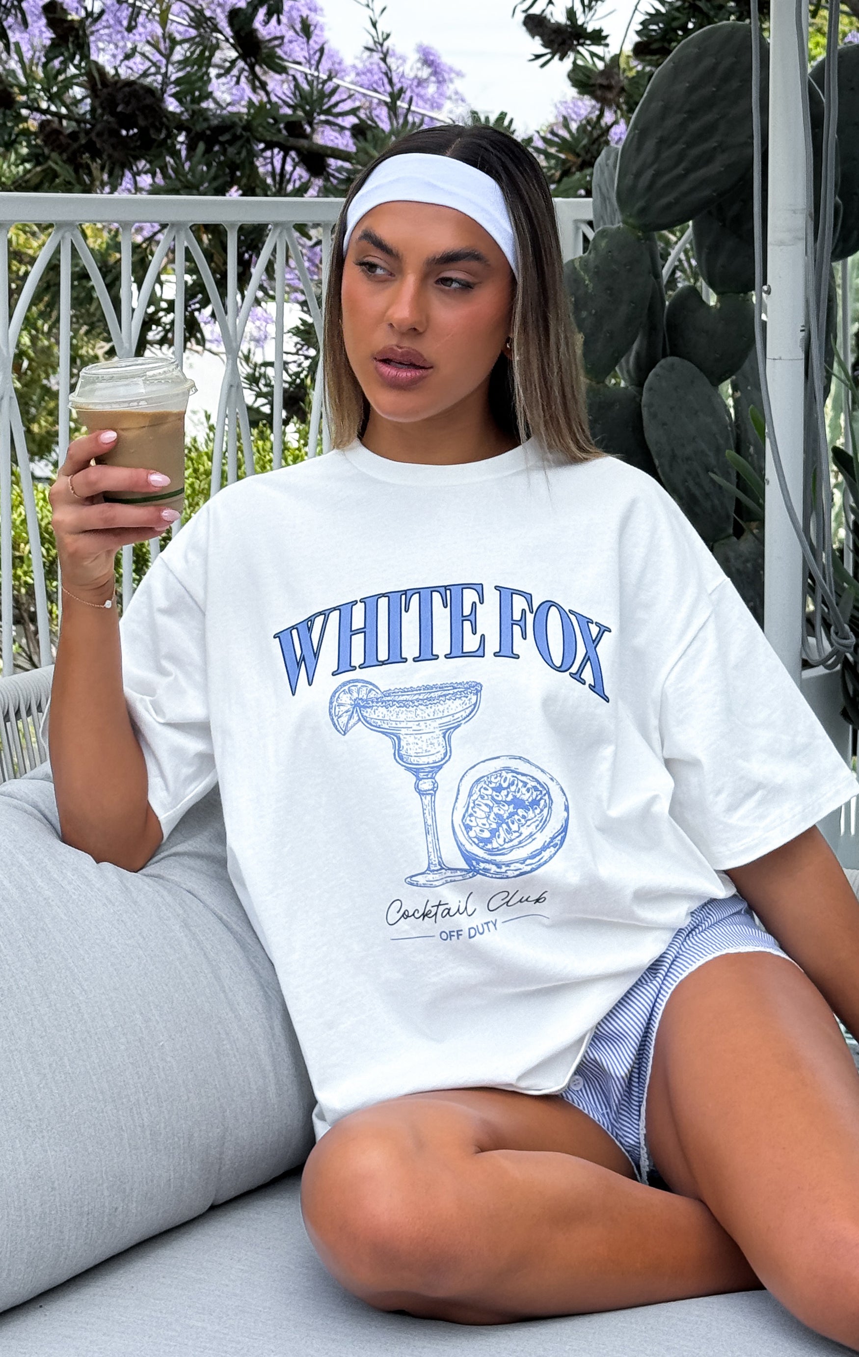 Premium Oversized Dream Tee - White