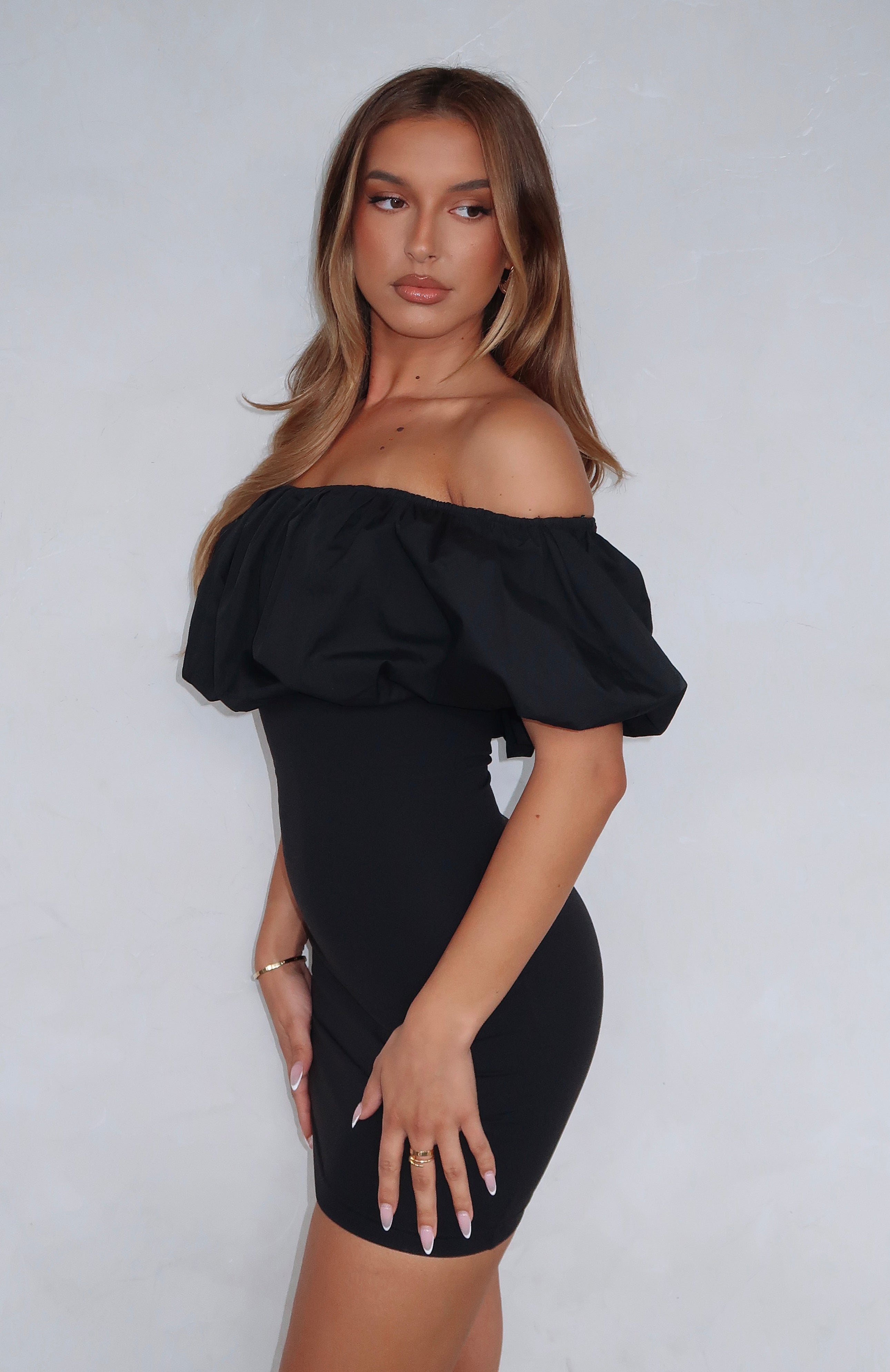 Ultimate Chic Need A Rush Mini Dress - Black