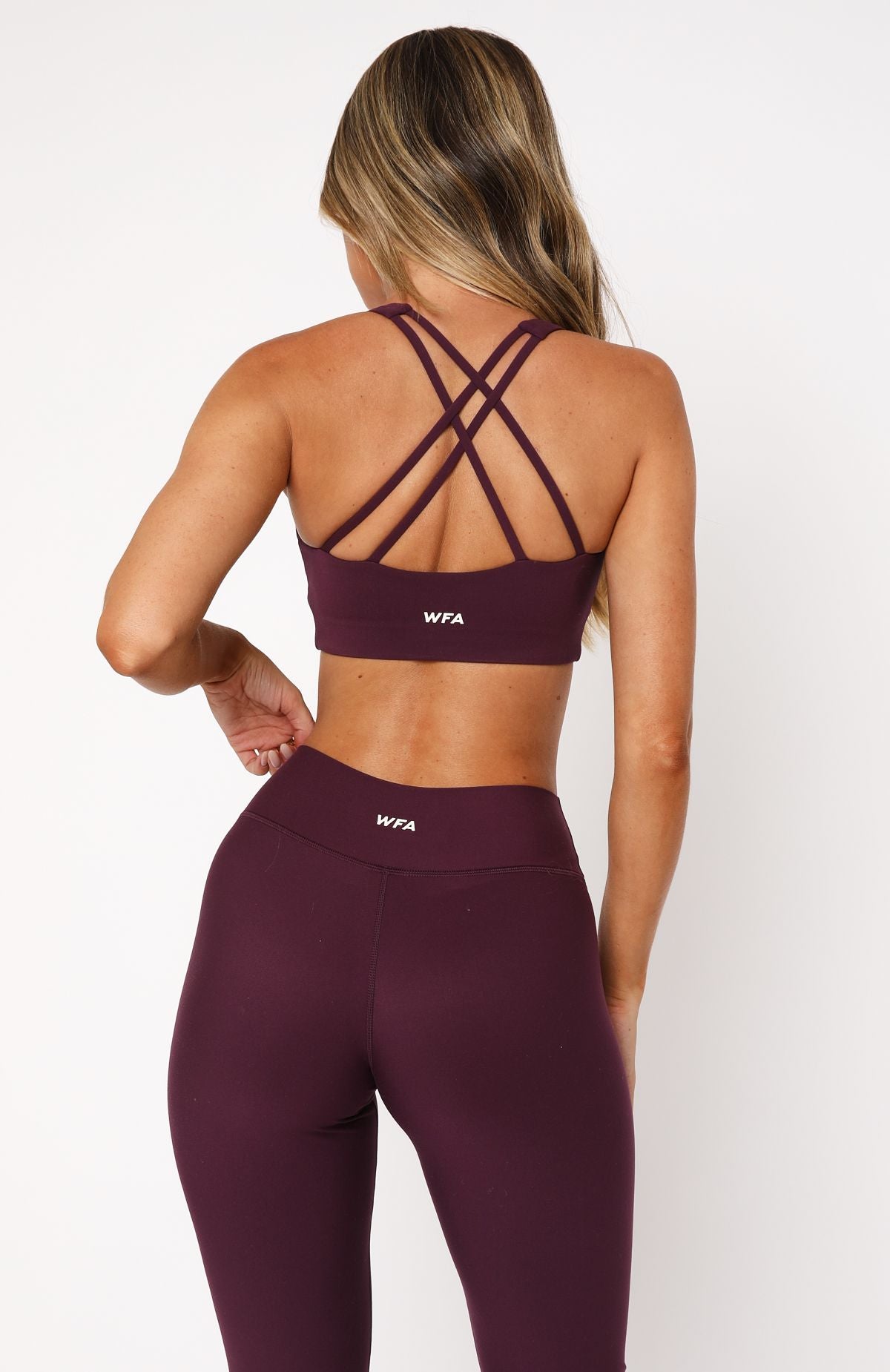 Ultimate Stamina High Support Sports Bra - Plum