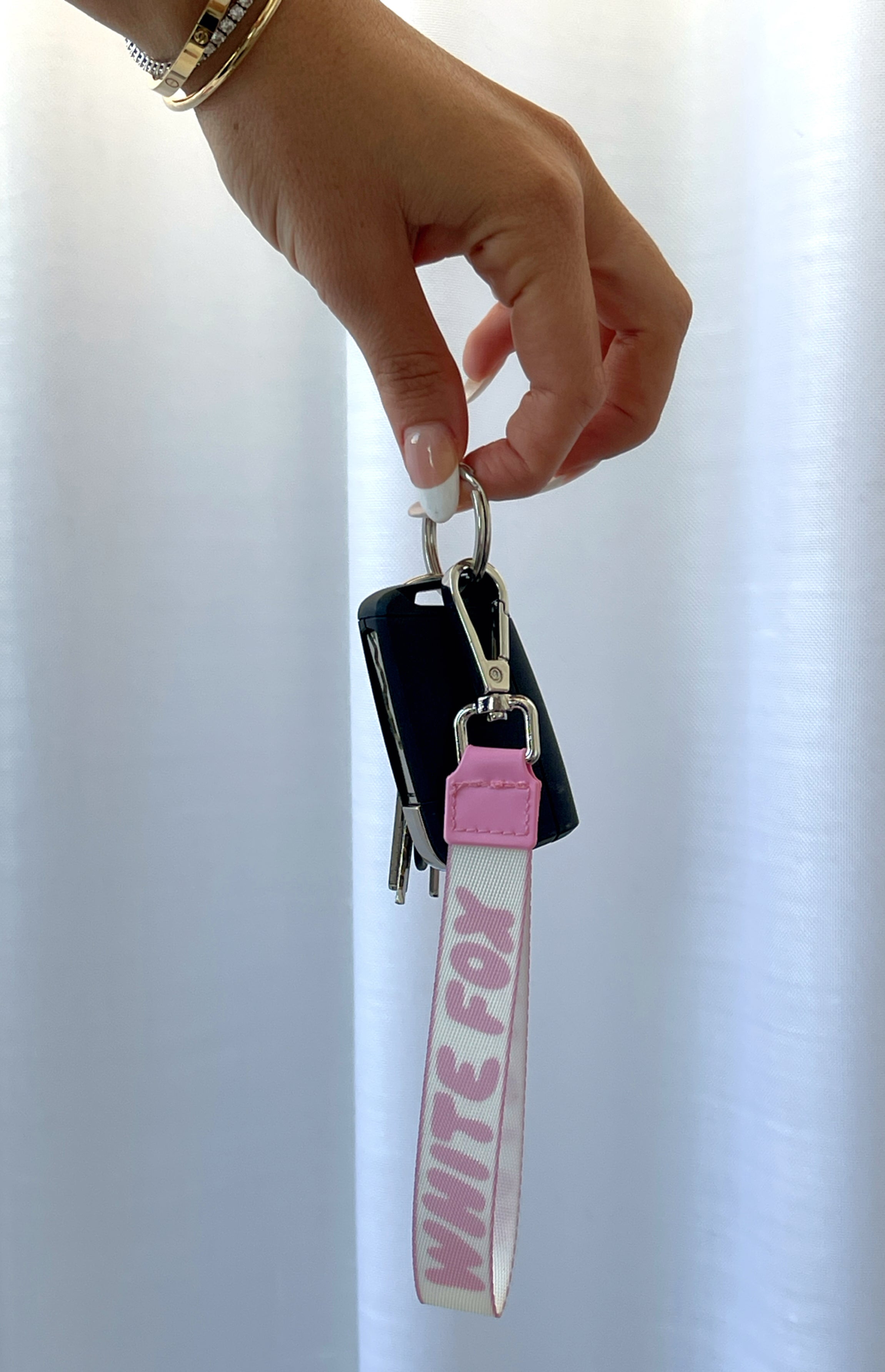 Premium Pink Keychain Strap - Ultimate Style Upgrade