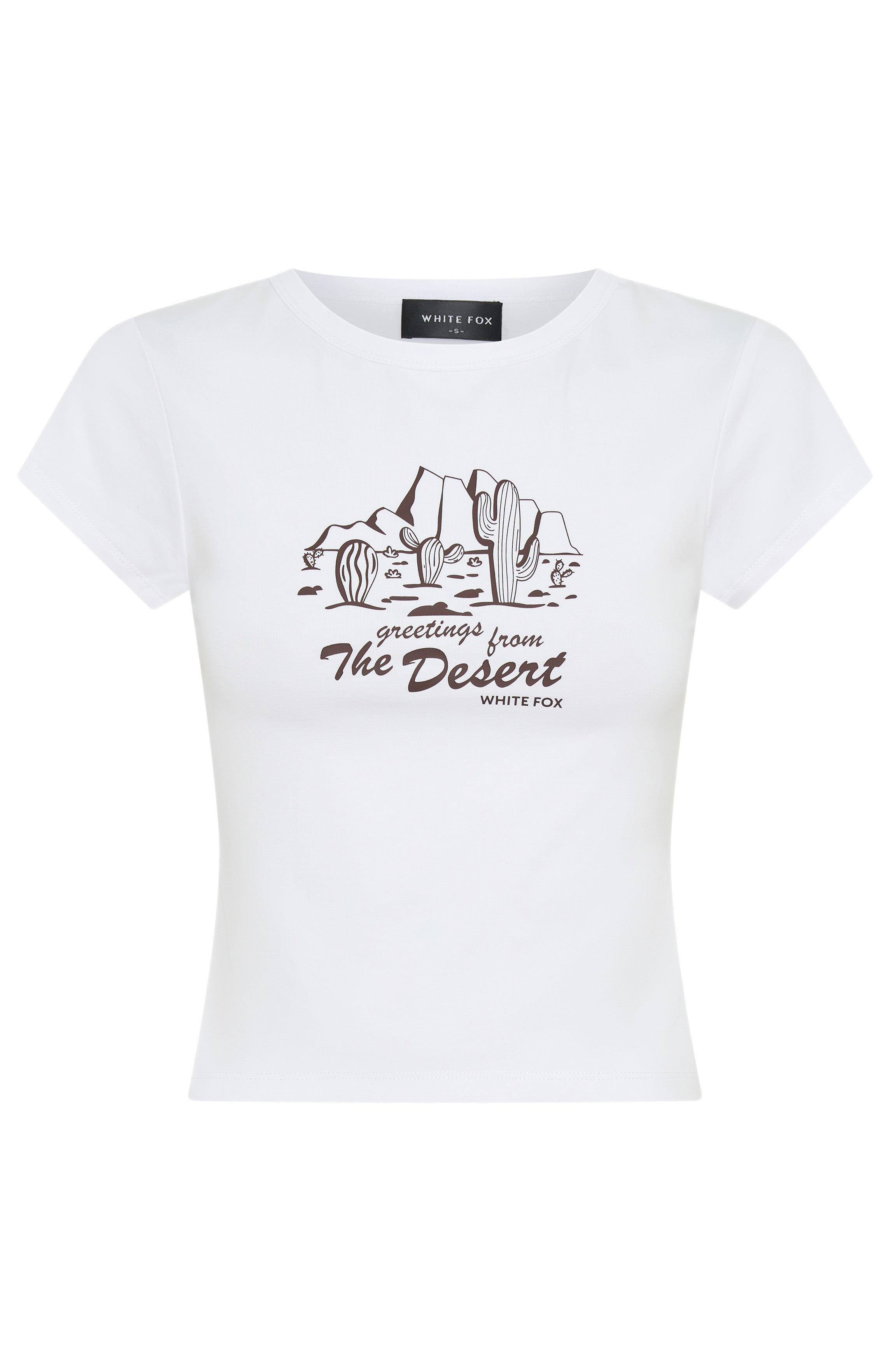 Premium In The Desert Baby Tee White - Ultimate Comfort Style