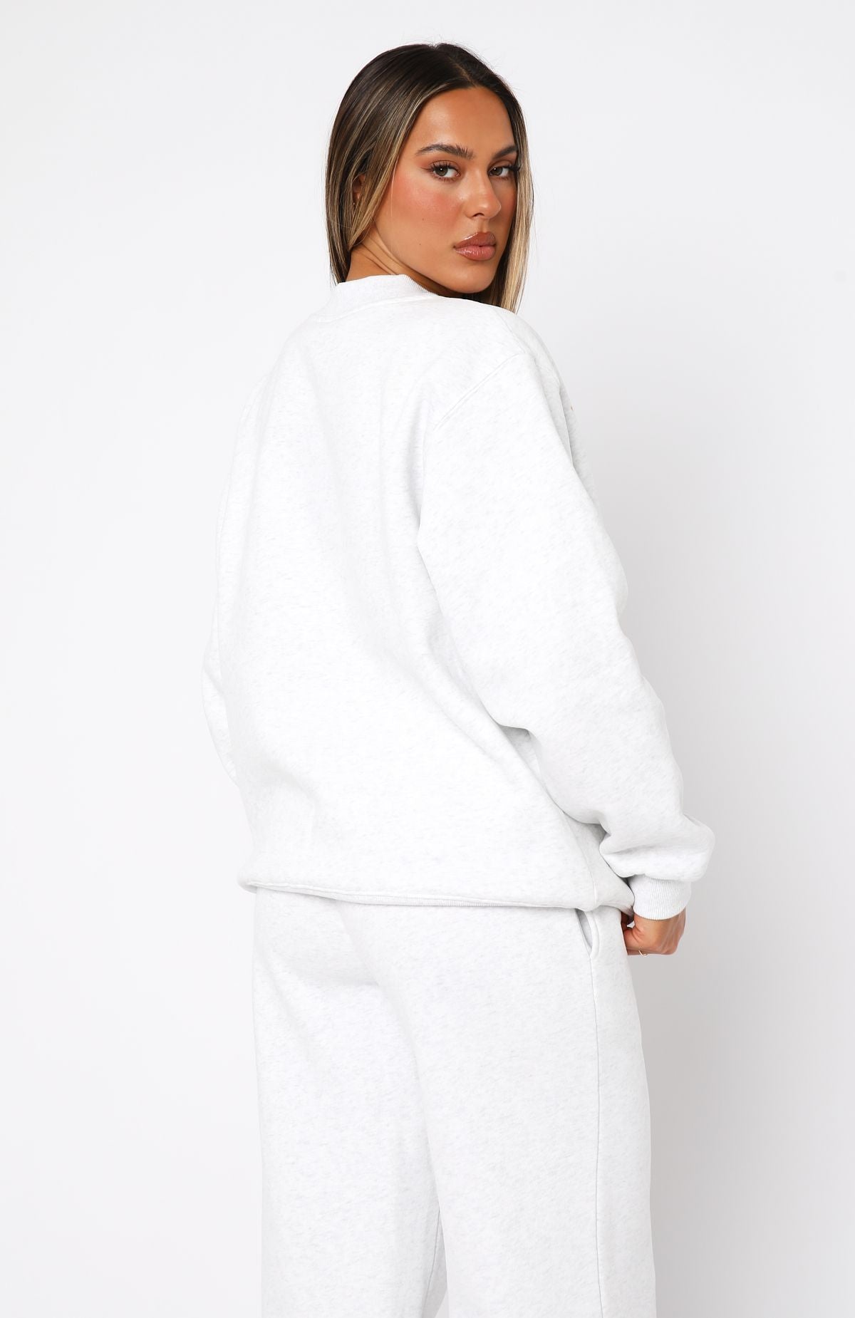 Premium All-Time Oversized Sweater - Grey Marle