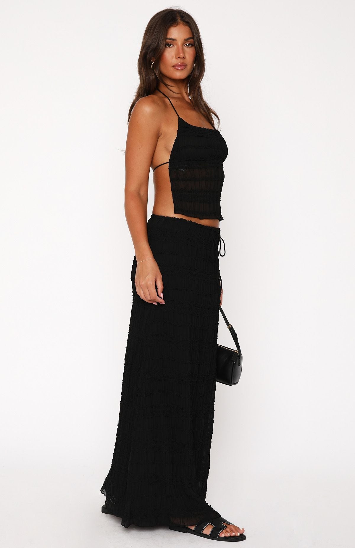 Ultimate Chic Hold Out Maxi Skirt - Black