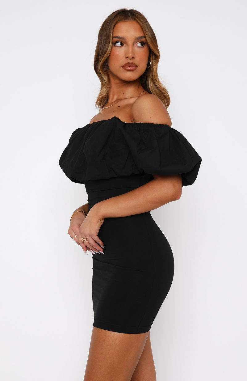 Ultimate Chic Need A Rush Mini Dress - Black