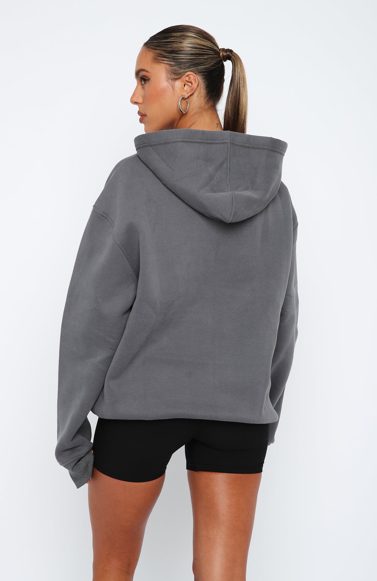 Premium Give It Away Oversized Hoodie - Charcoal | Ultimate Comfort