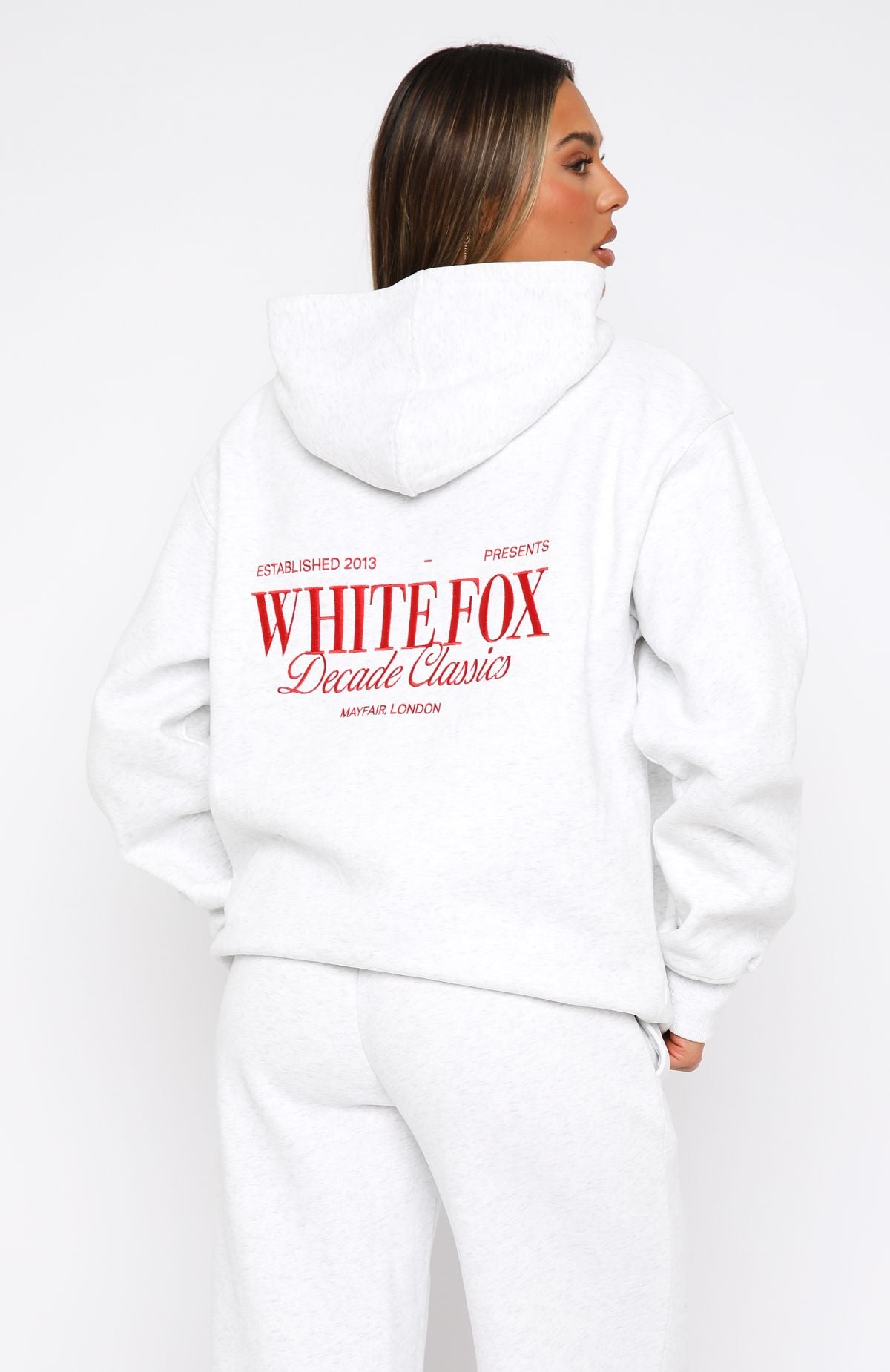 Ultimate Decade Classics Premium Oversized Hoodie - Grey Marle