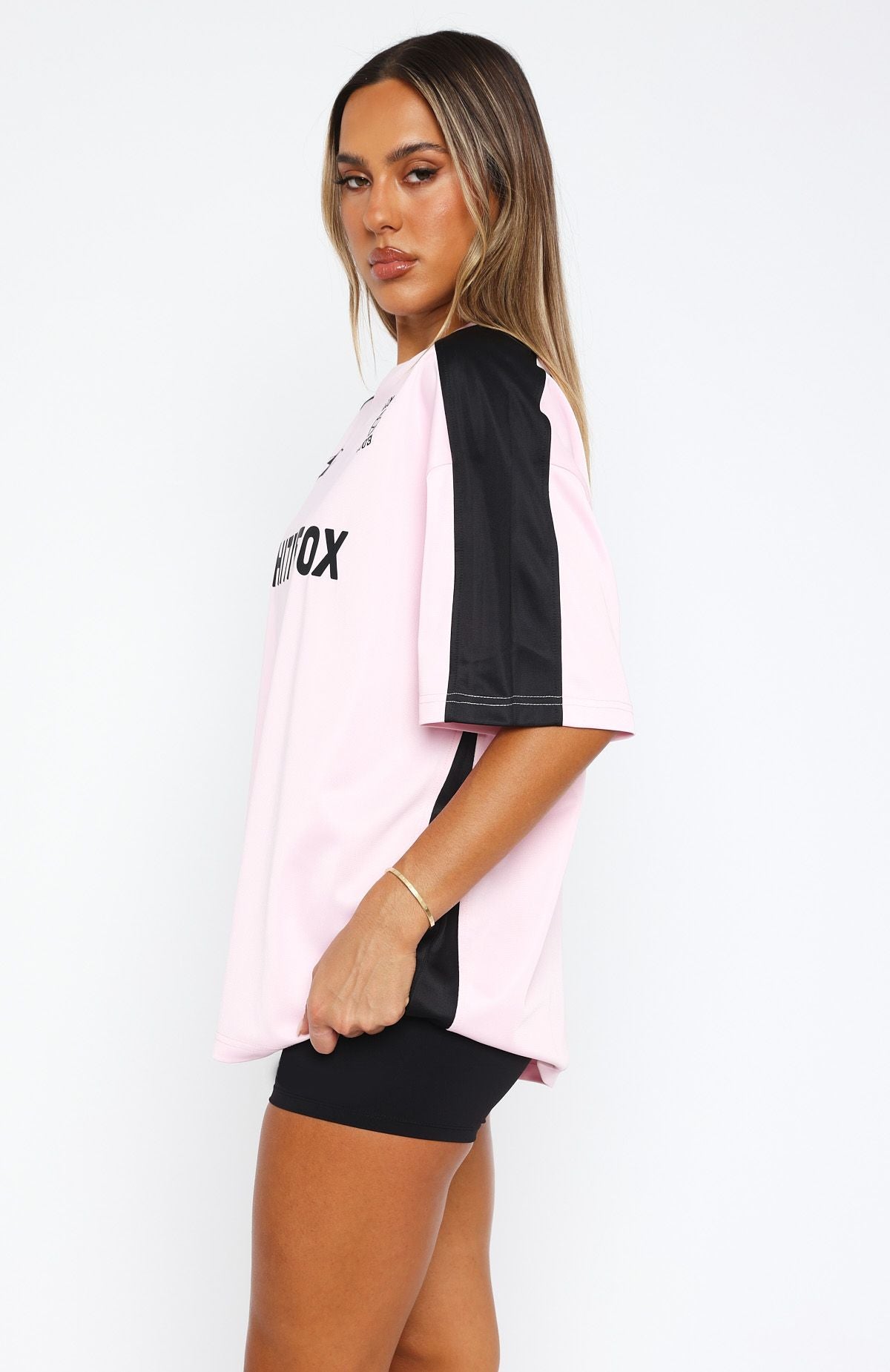 Ultimate Light Pink Oversized Jersey Tee