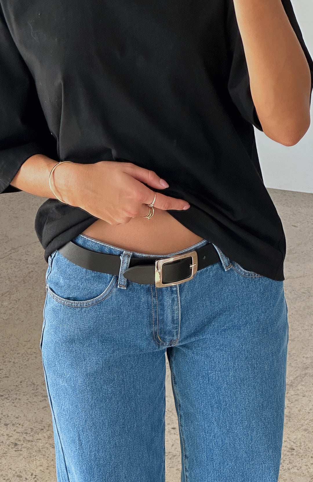 Premium Nights Like These Belt - Black/Gold Edition