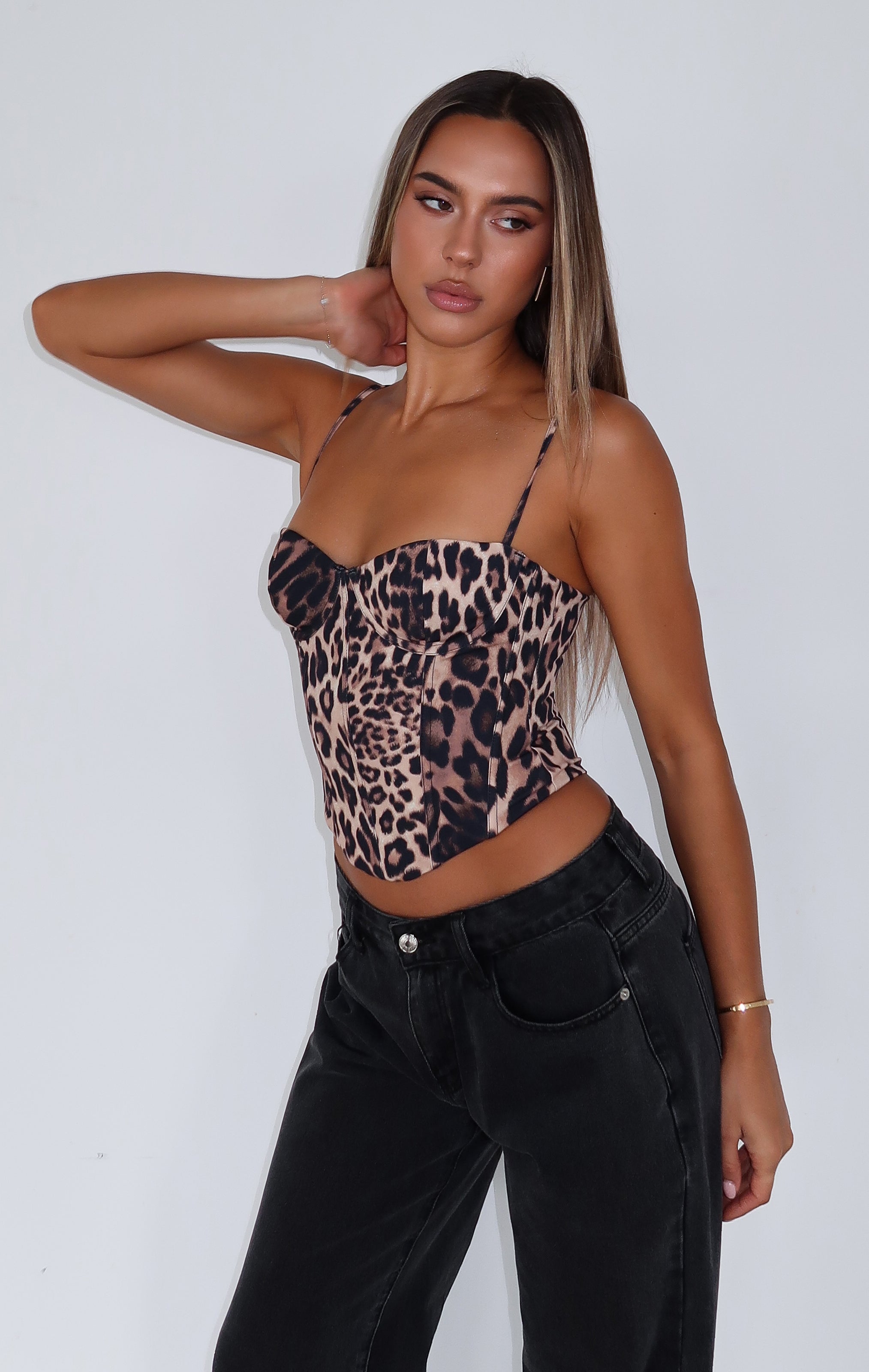 Ultimate Morning Cheetah Bustier