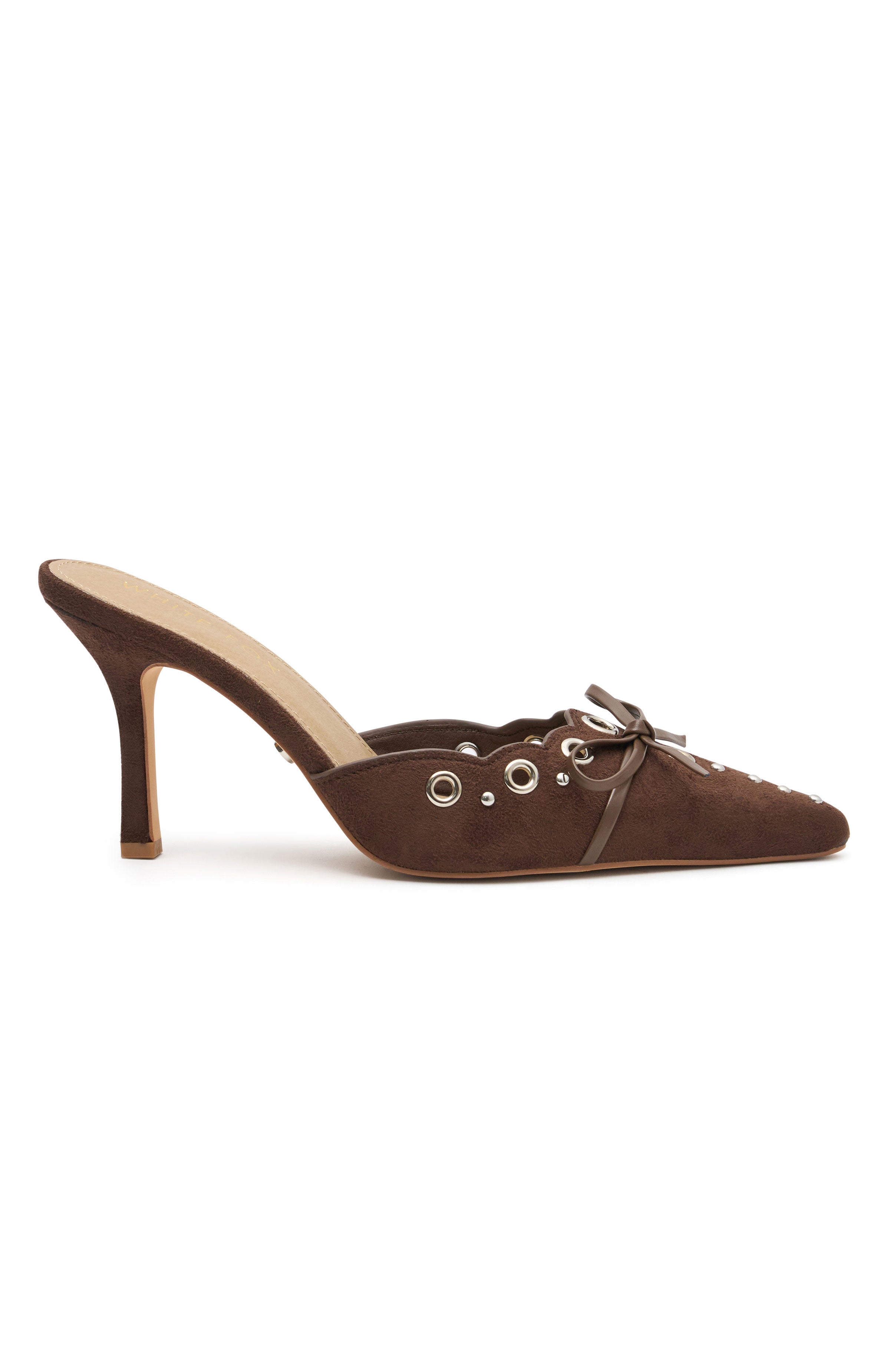 Premium Leina Vintage Heels - Chocolate