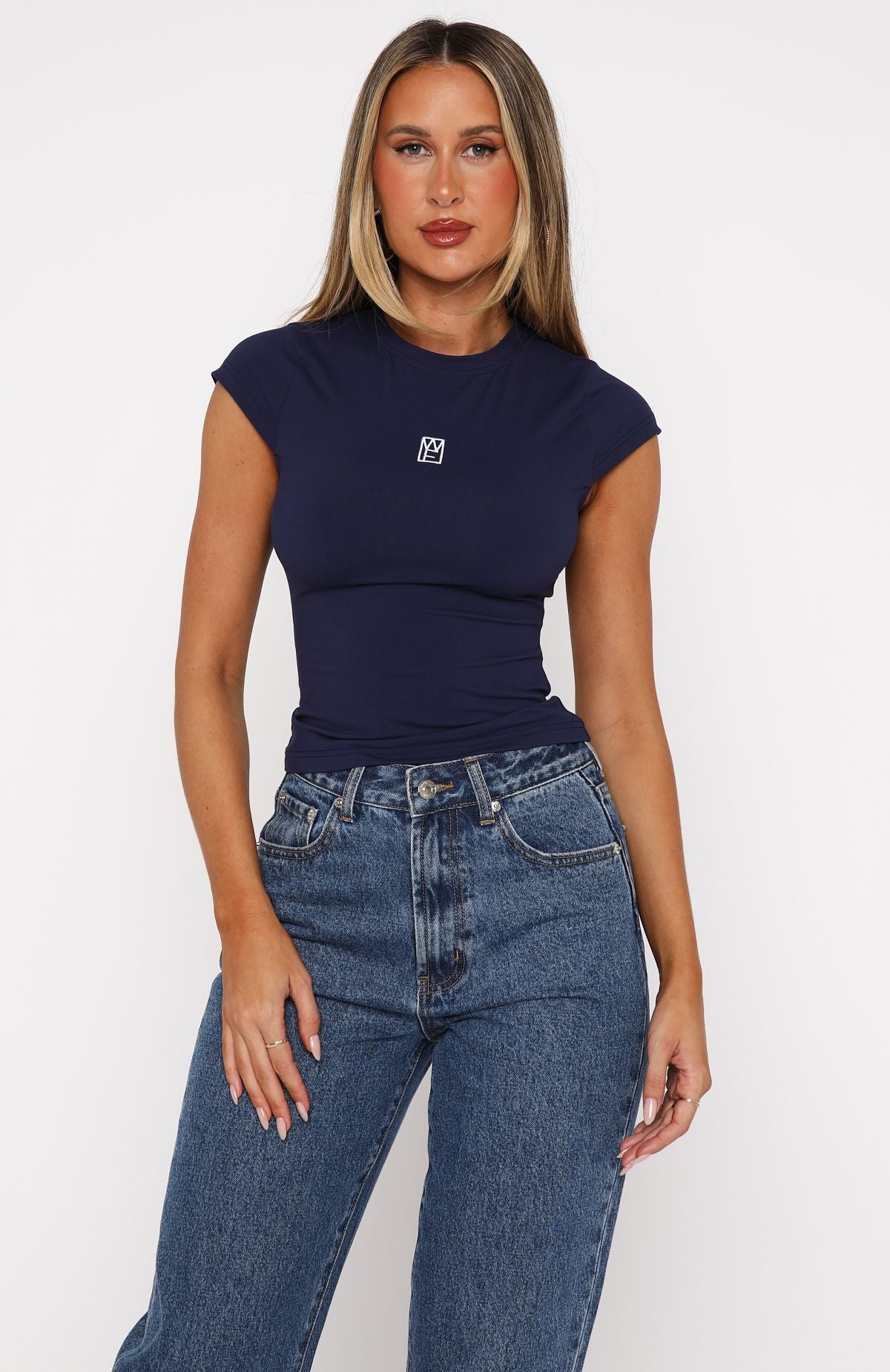 Premium Everyday Hero Short Sleeve Top - Navy