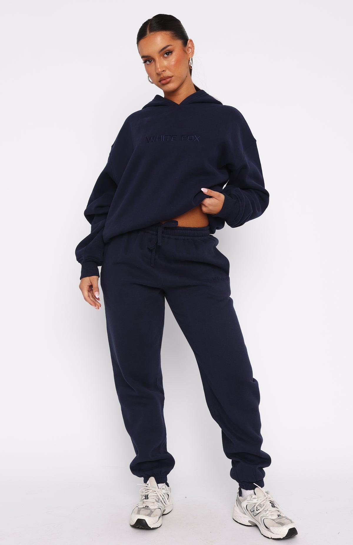 Premium Stay Lifted Sweatpants - Navy Blue