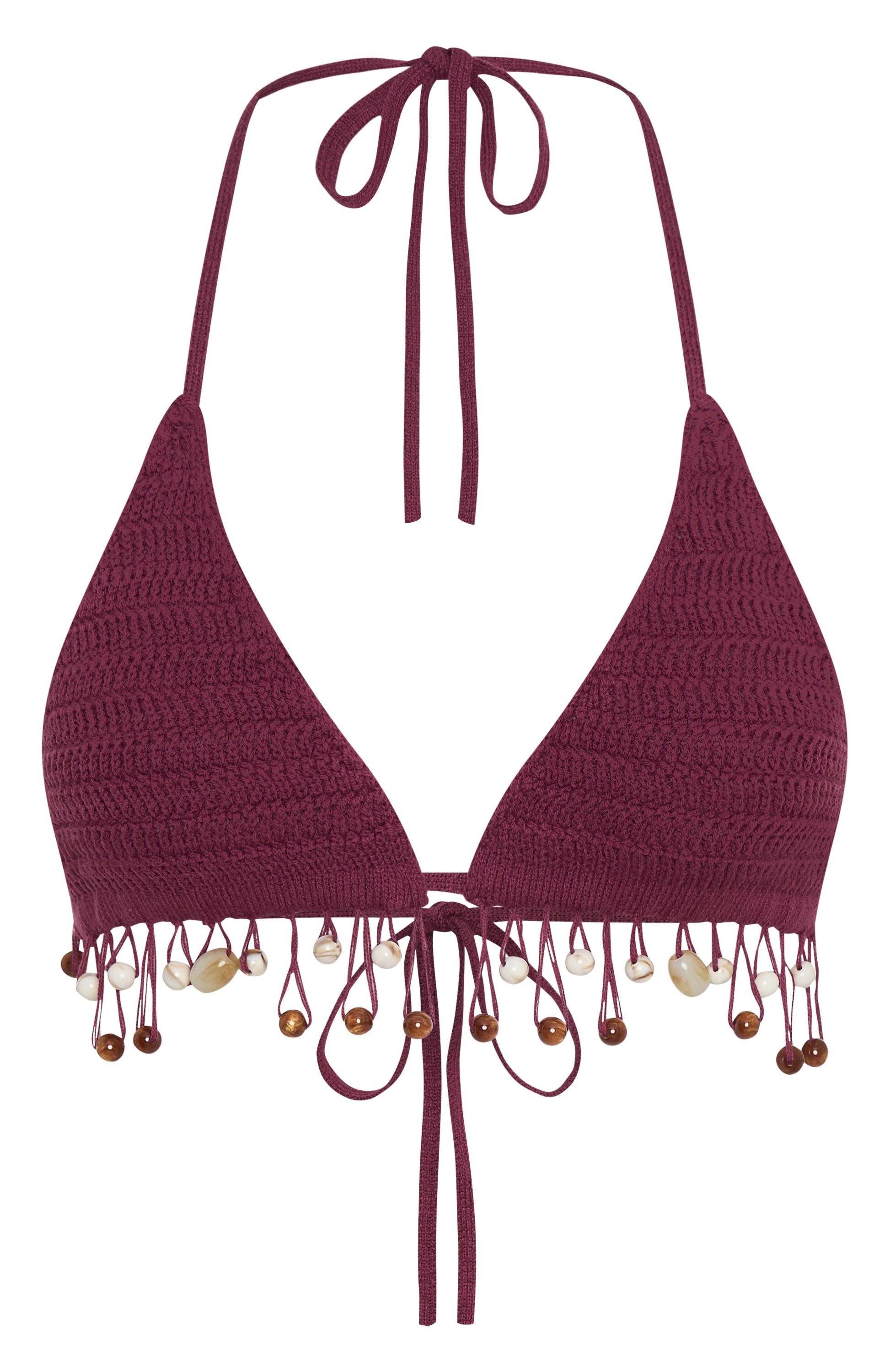 Ultimate Berry Halter Top - One More Time Collection