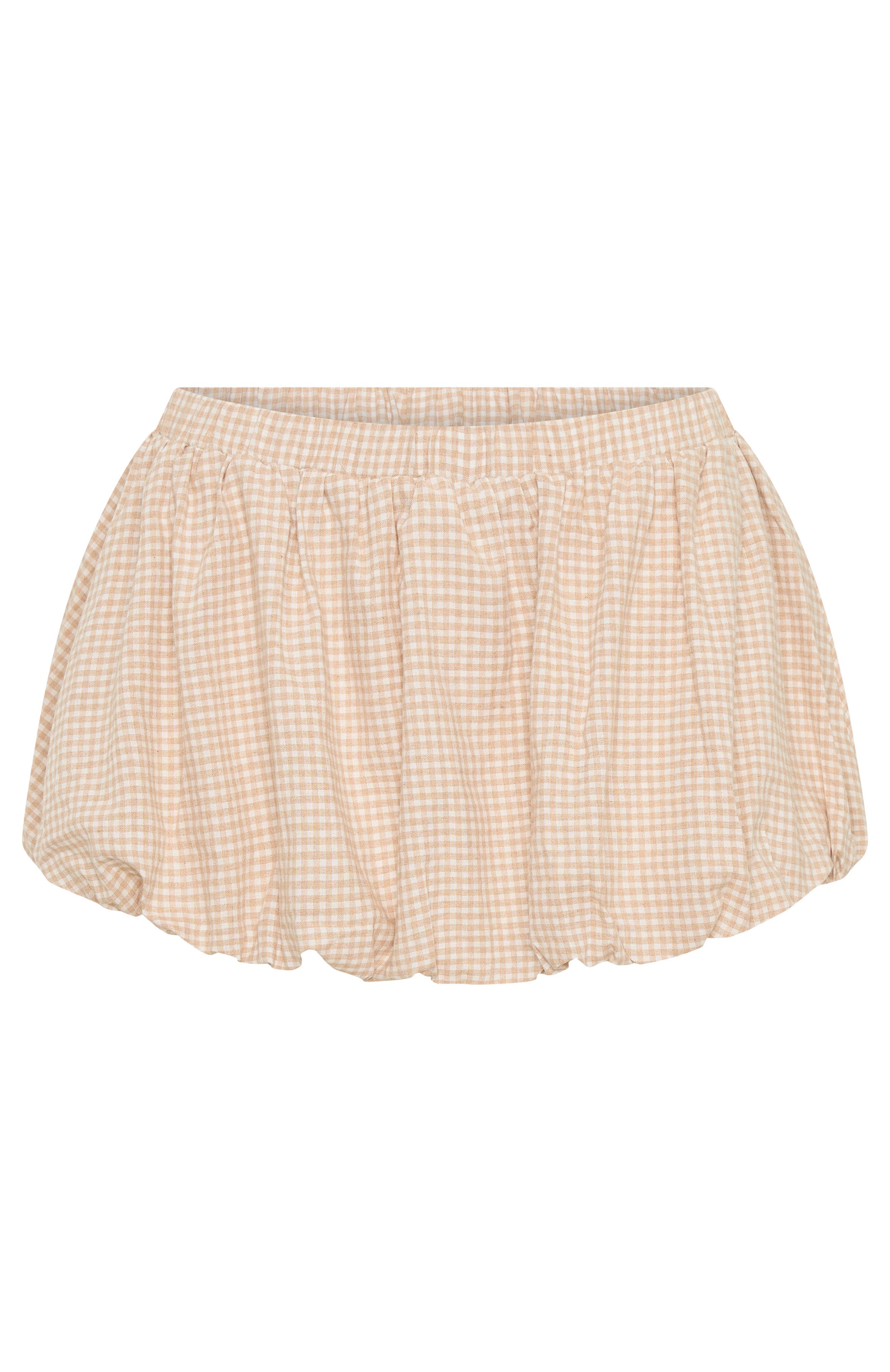 Premium Bubble Skort - Ultimate Beige Style