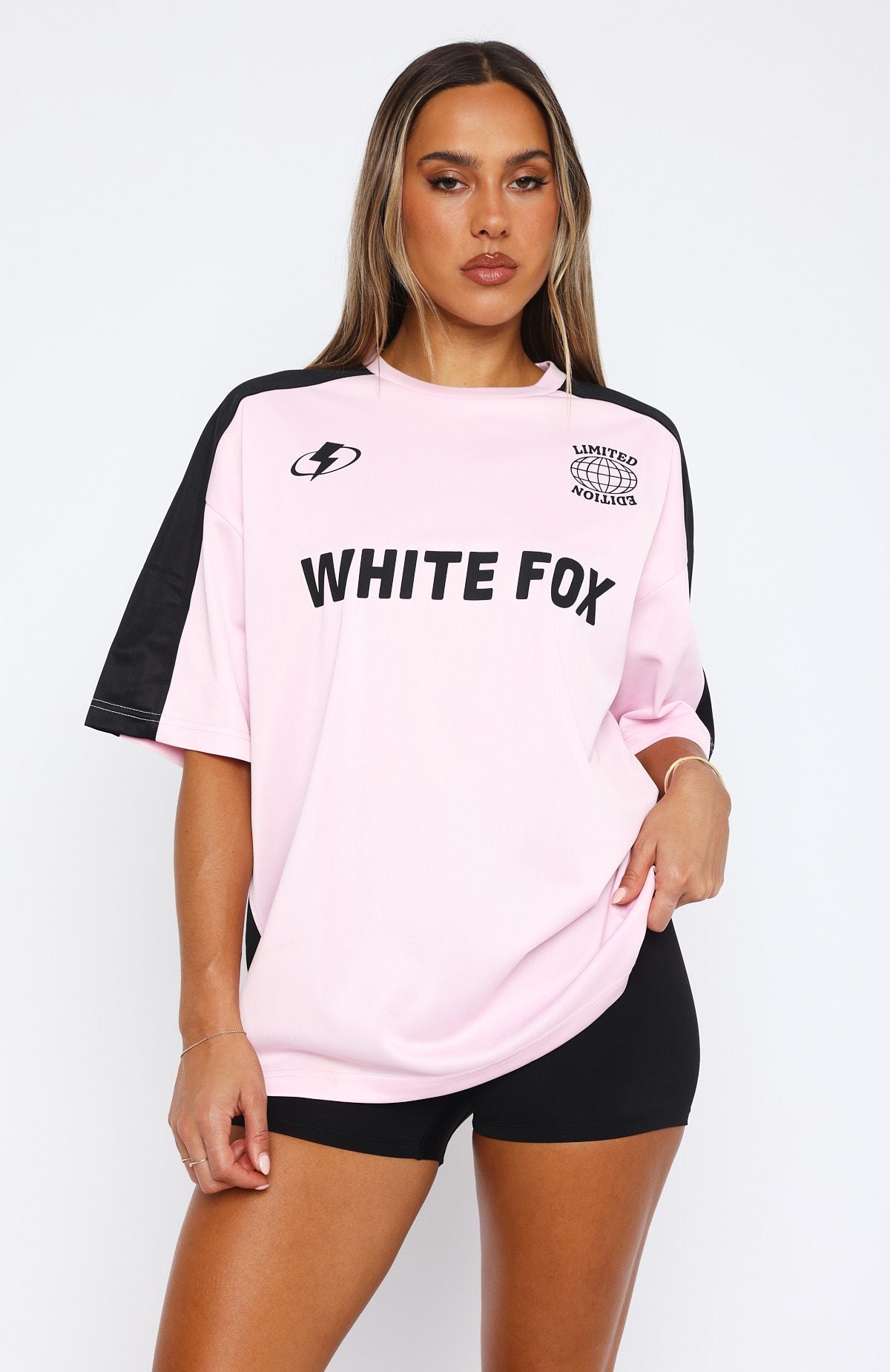 Ultimate Light Pink Oversized Jersey Tee