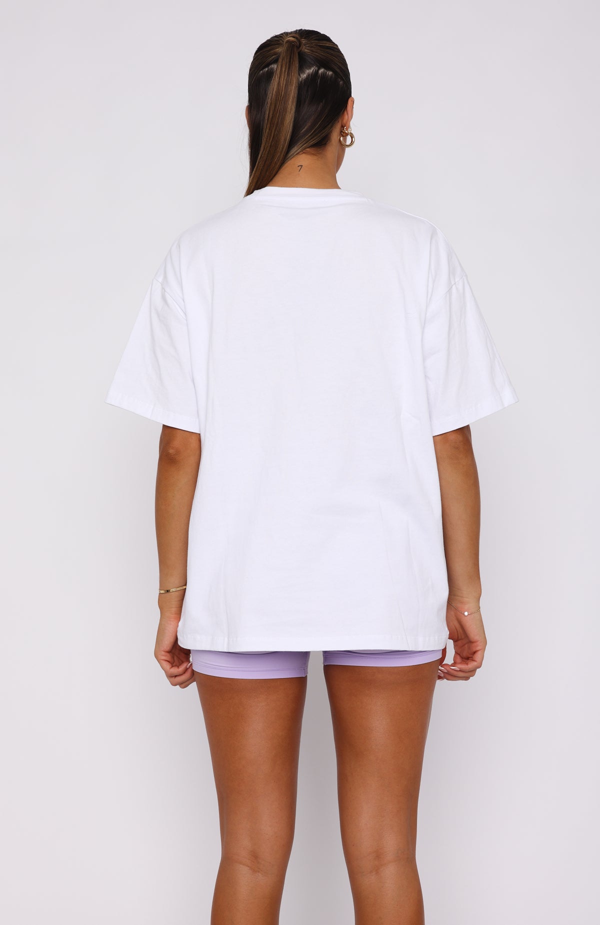 Premium Athletics Era Oversized Tee - Ultimate Comfort in White