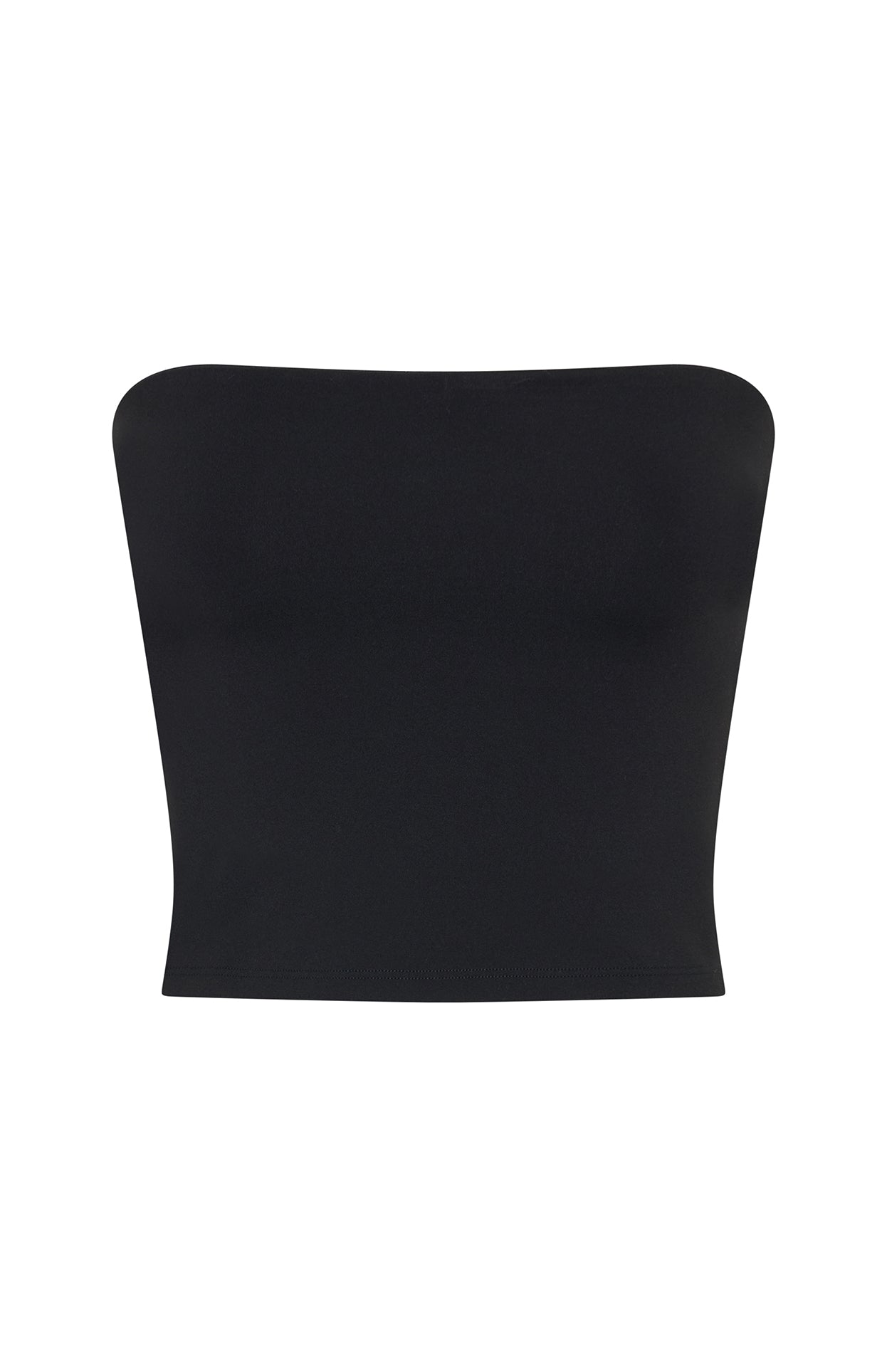 Ultimate Strapless Crop Top - Black